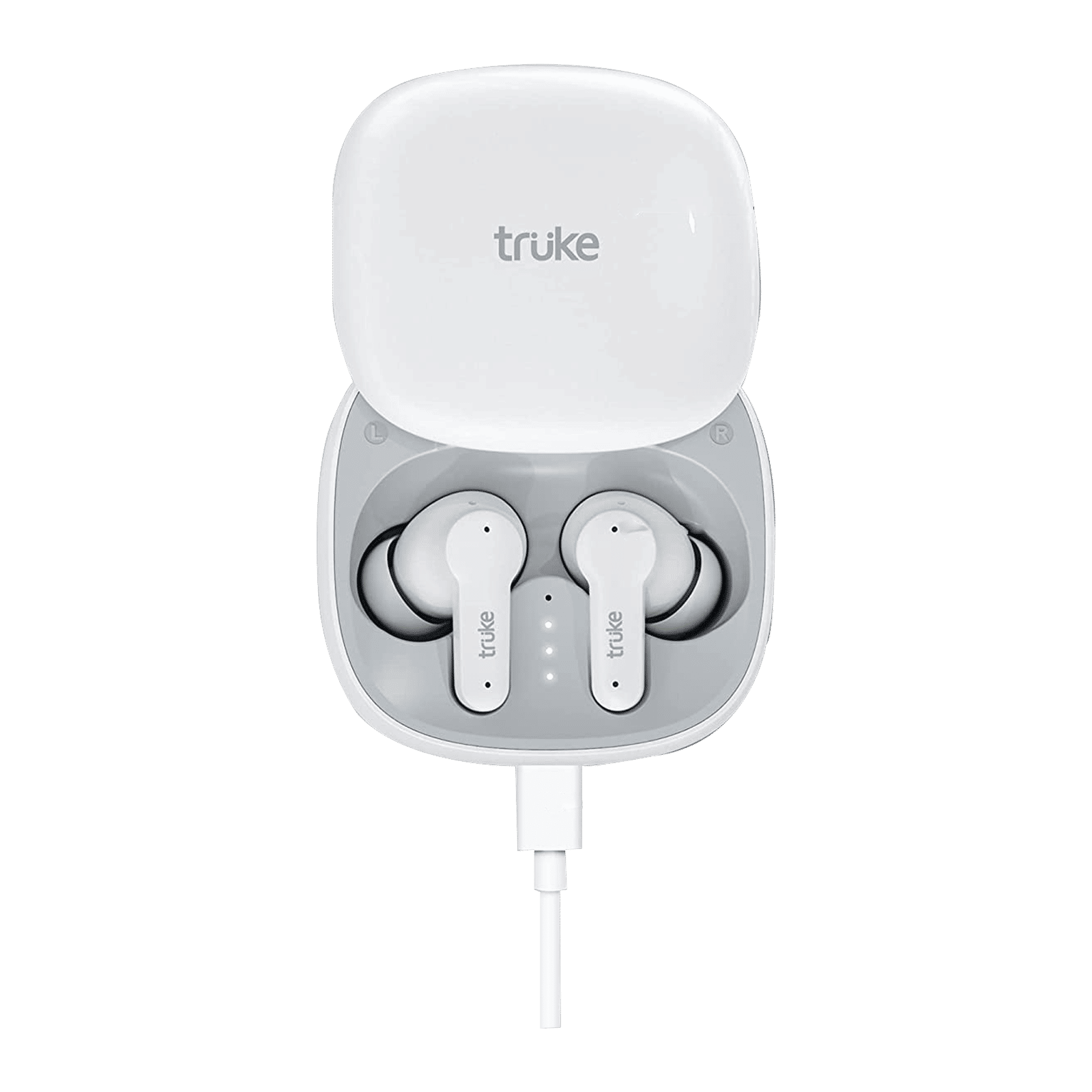 truke Buds S2 E213 TWS Earbuds with AI Noise Cancellation (IPX4 Water Resistant, 48 Hours Playback, White) truke Buds S2 E213 TWS Earbuds with AI Noise Cancellation (IPX4 Water Resistant, 48 Hours Playback, White)_3