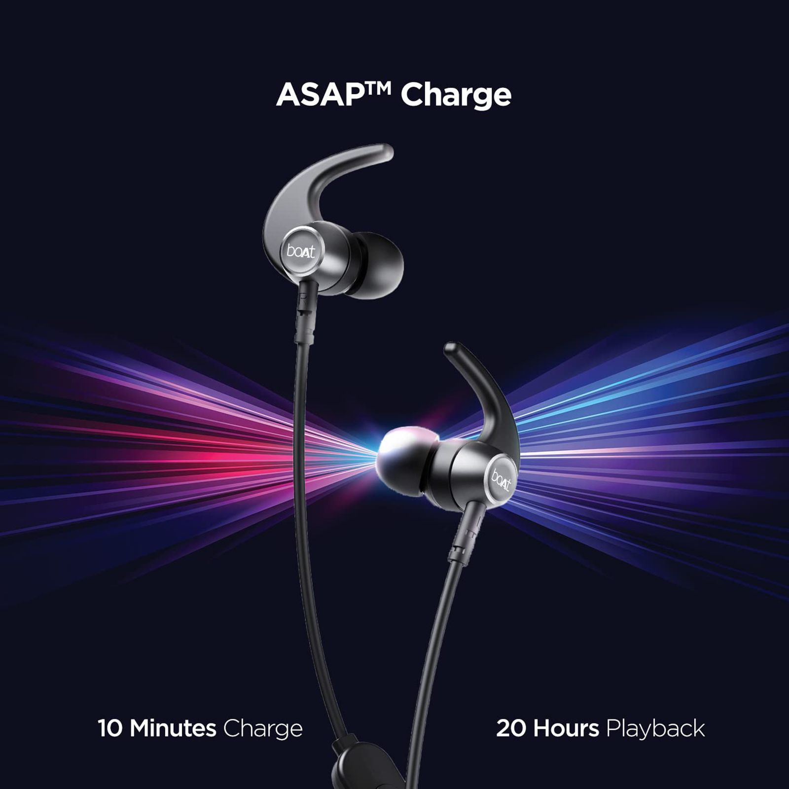 boAt Rockerz 330 Pro Neckband with Environmental Noise Cancellation Technology (IPX5 Water Resistant, ASAP Charge, Black)_5
