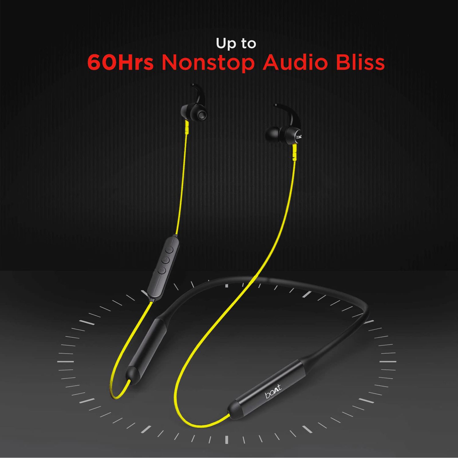 boAt Rockerz 330 Pro Neckband with Environmental Noise Cancellation Technology (IPX5 Water Resistant, ASAP Charge, Yellow)_5