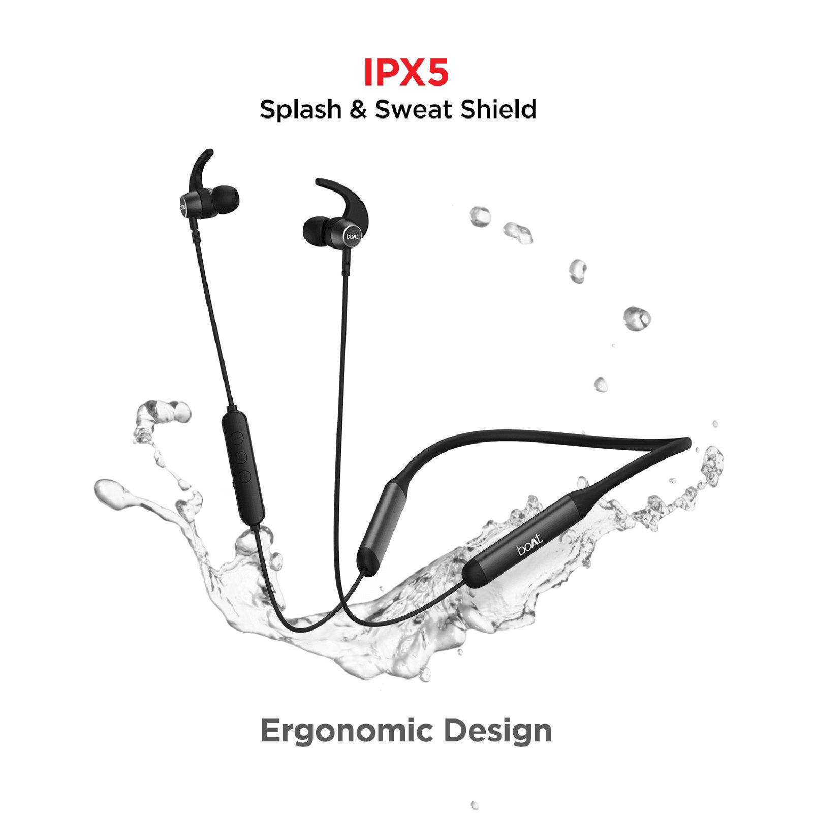 boAt Rockerz 333 Pro Neckband with Environmental Noise Cancellation Technology (IPX5 Water Resistant, ASAP Charge, Black) boAt Rockerz 333 Pro Neckband with Environmental Noise Cancellation Technology (IPX5 Water Resistant, ASAP Charge, Black)_7