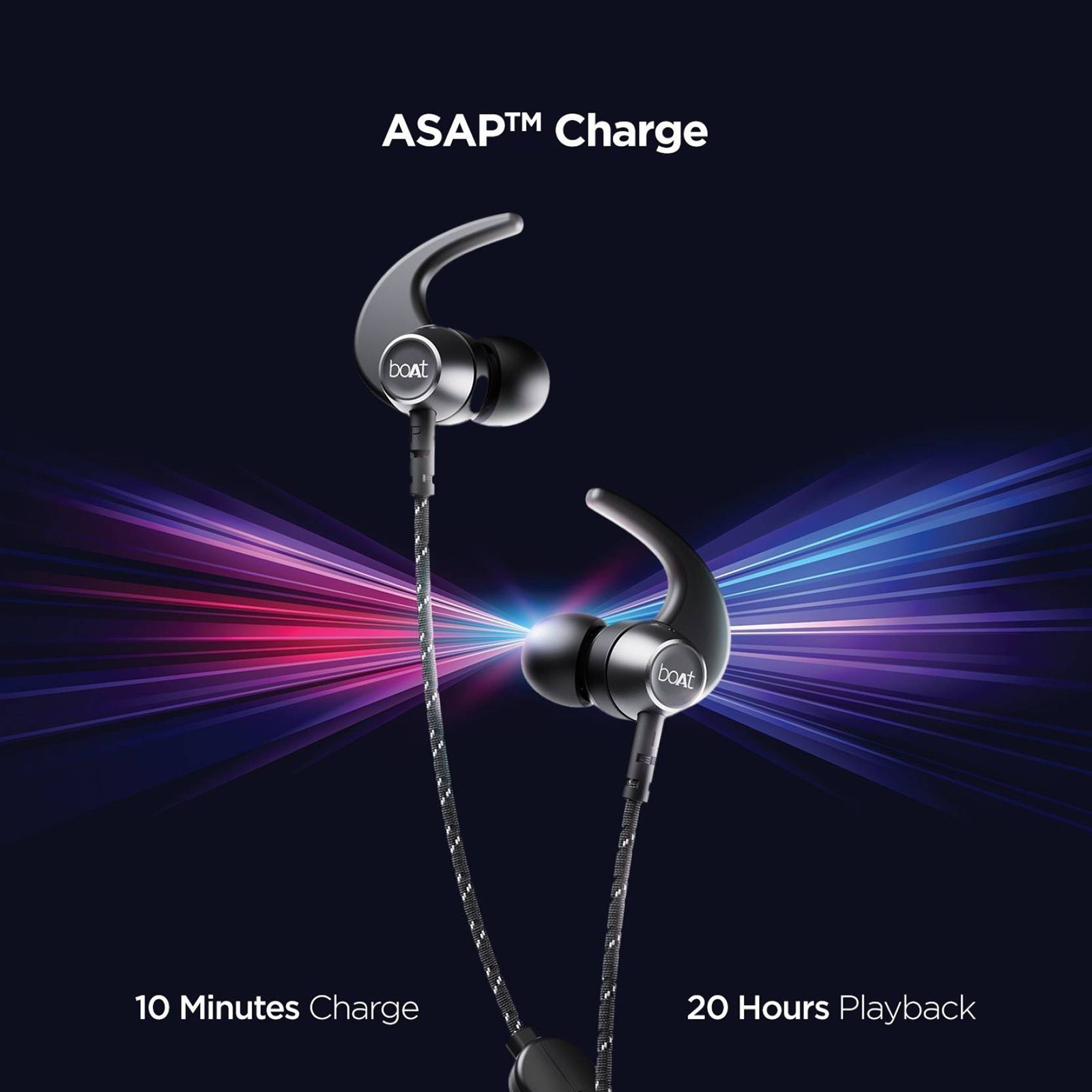 boAt Rockerz 333 Pro Neckband with Environmental Noise Cancellation Technology (IPX5 Water Resistant, ASAP Charge, Black) boAt Rockerz 333 Pro Neckband with Environmental Noise Cancellation Technology (IPX5 Water Resistant, ASAP Charge, Black)_9