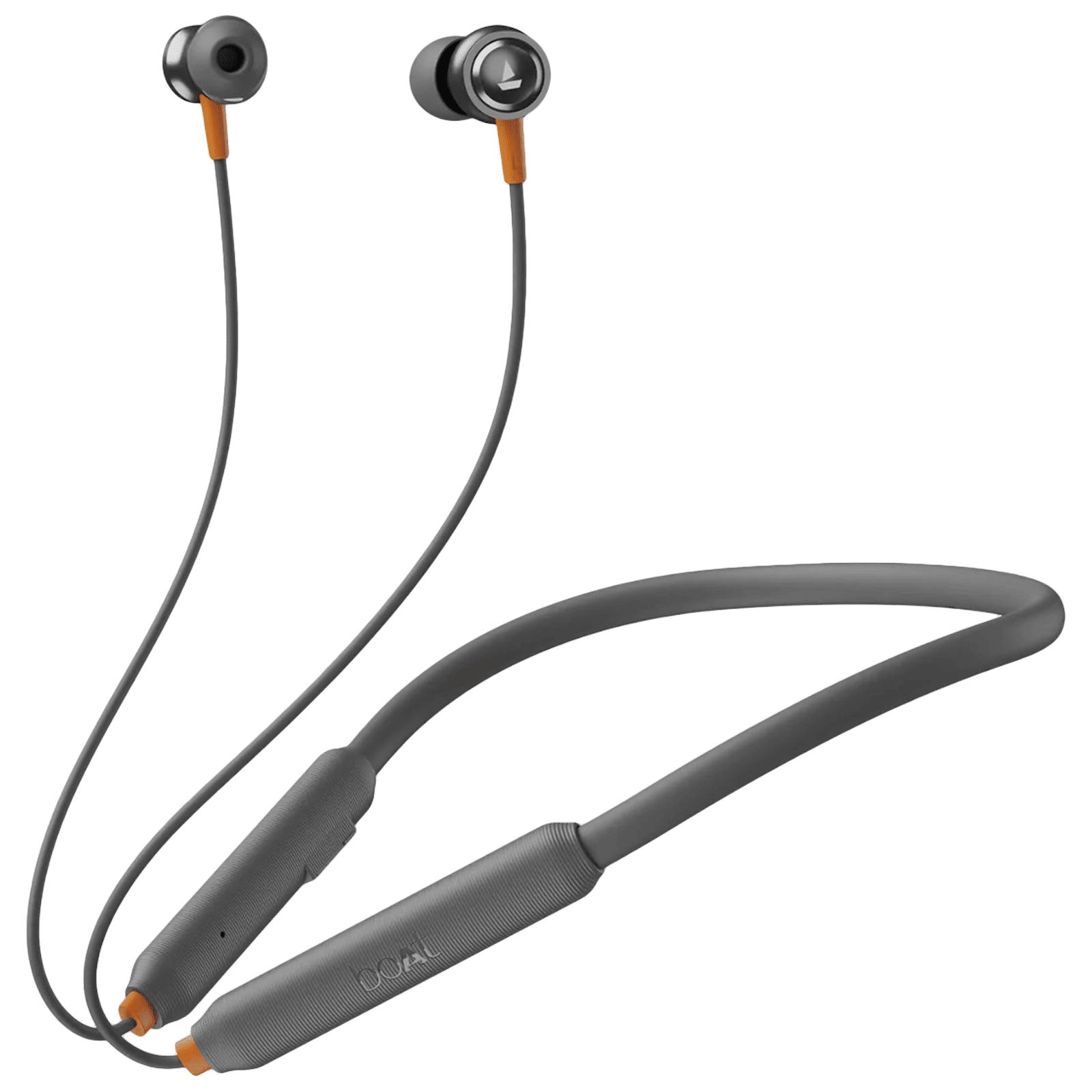 boAt Rockerz 185 Pro Neckband with Environmental Noise Cancellation (IPX4 Water Resistant, ASAP Charge, Fiery Grey) boAt Rockerz 185 Pro Neckband with Environmental Noise Cancellation (IPX4 Water Resistant, ASAP Charge, Fiery Grey)_1