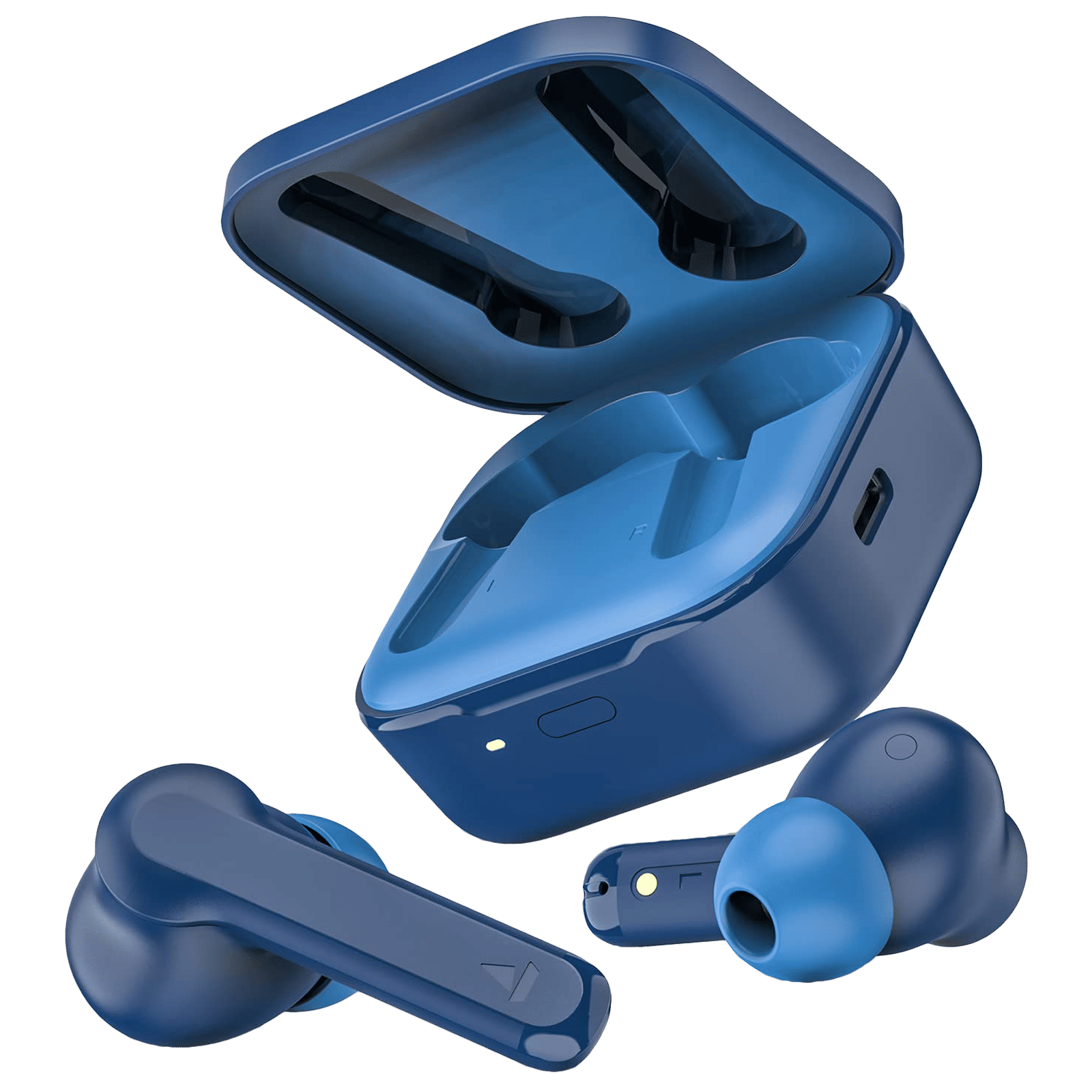 boAt Airdopes 458 TWS Earbuds with Environmental Noise Cancellation (IPX5 Water Resistant, ASAP Charge, Sport Blue) boAt Airdopes 458 TWS Earbuds with Environmental Noise Cancellation (IPX5 Water Resistant, ASAP Charge, Sport Blue)_1