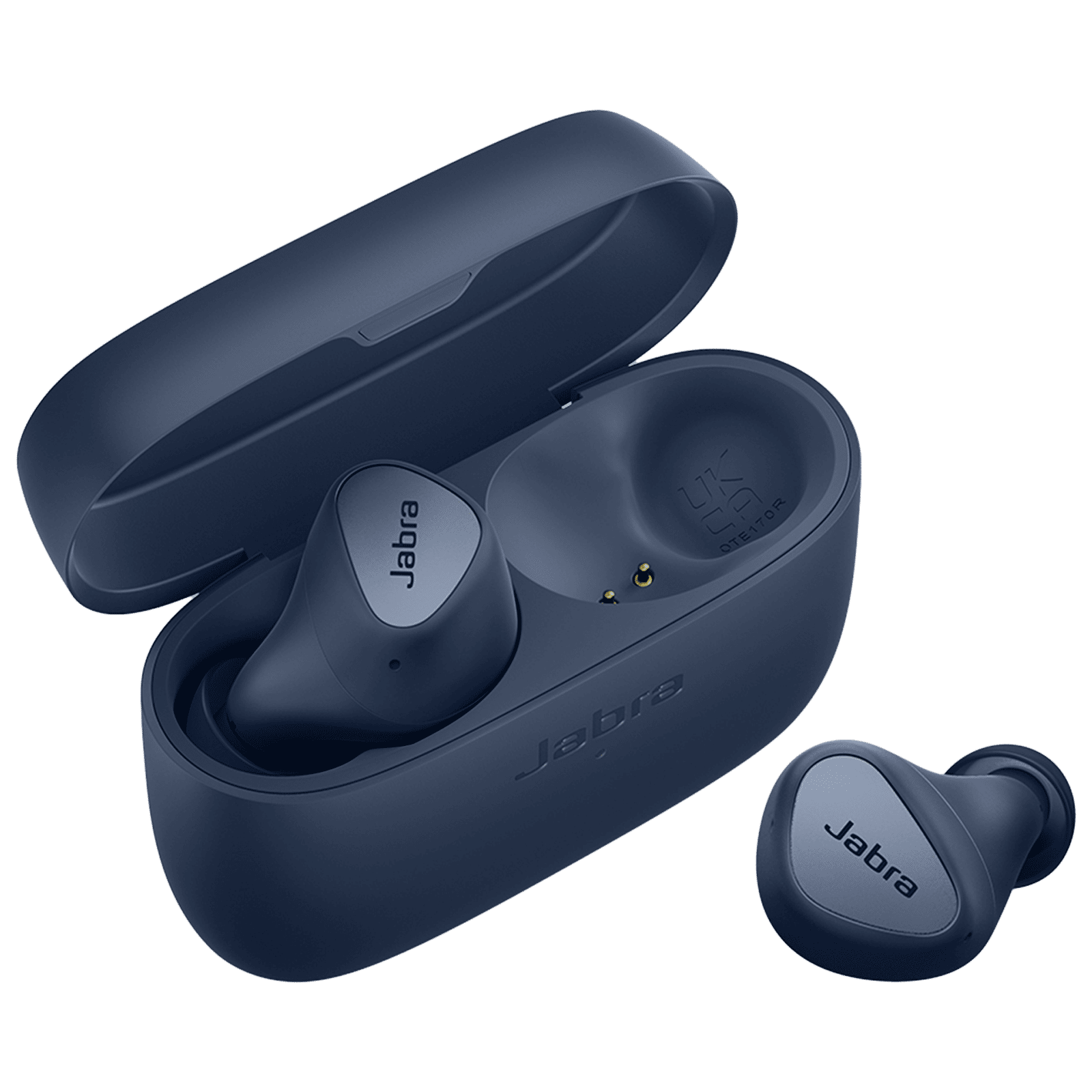 Jabra Elite 4 TWS Earbuds with Active Noise Cancellation (IP55 Water Resistant, Voice Assistant Enabled, Navy) Jabra Elite 4 TWS Earbuds with Active Noise Cancellation (IP55 Water Resistant, Voice Assistant Enabled, Navy)_1