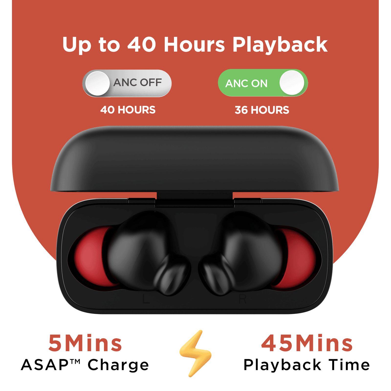 boAt Airdopes 341 ANC TWS Earbuds with Active Noise Cancellation (IPX5 Water Resistant, ENx Technology, Black) boAt Airdopes 341 ANC TWS Earbuds with Active Noise Cancellation (IPX5 Water Resistant, ENx Technology, Black)_3