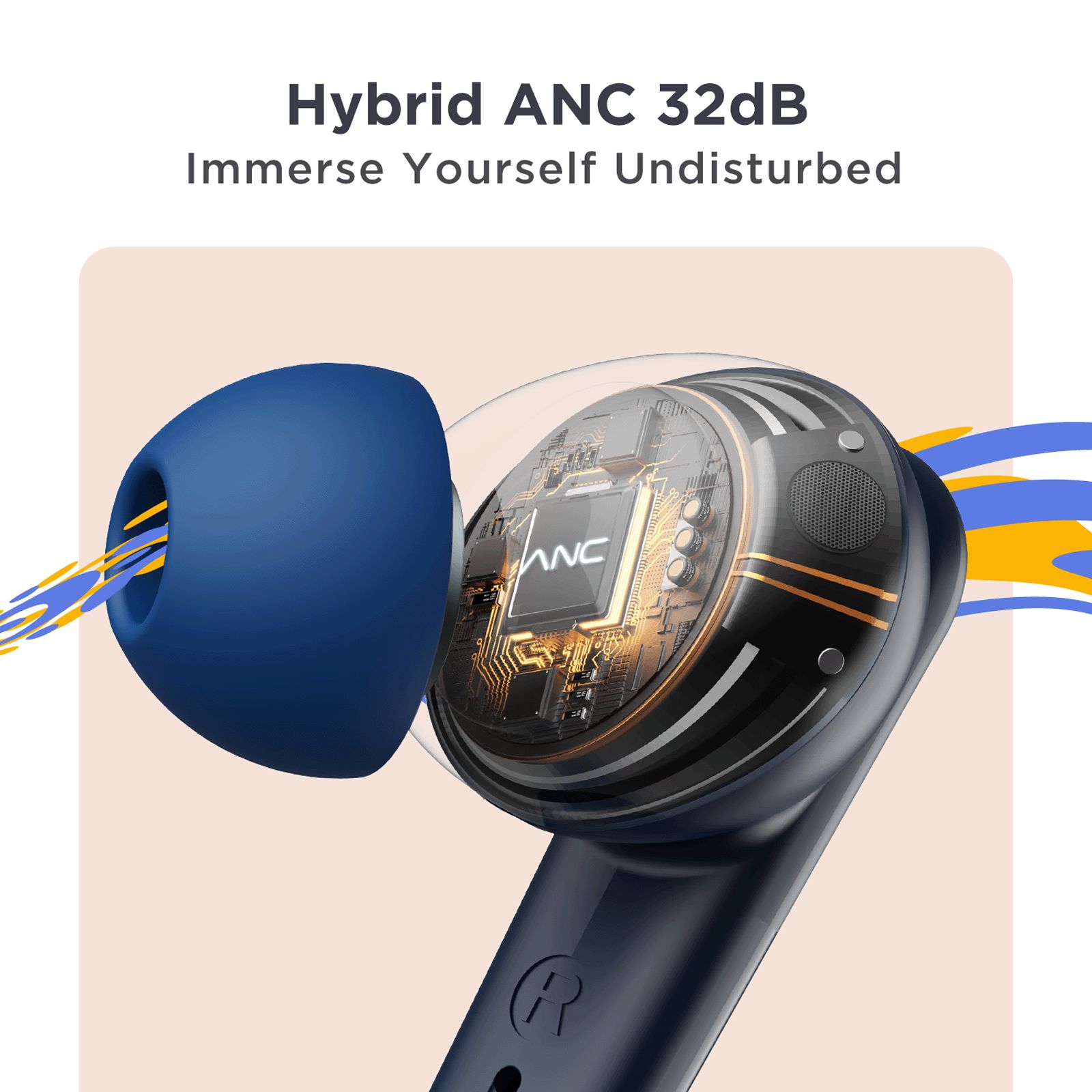 boAt Airdopes 341 ANC TWS Earbuds with Active Noise Cancellation (IPX5 Water Resistant, ENx Technology, Blue) boAt Airdopes 341 ANC TWS Earbuds with Active Noise Cancellation (IPX5 Water Resistant, ENx Technology, Blue)_6