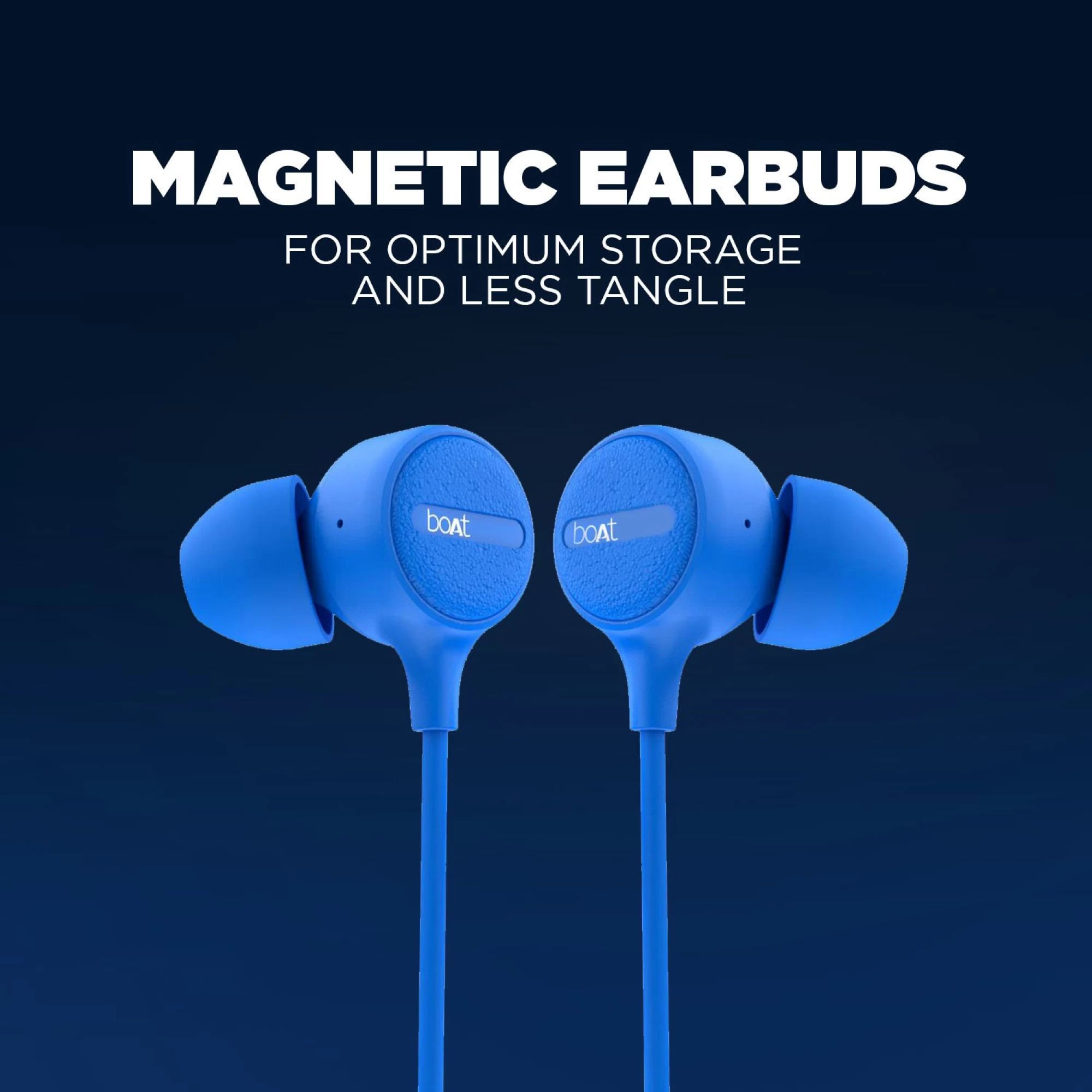 boAt BassHeads 103 Wired Earphone with Mic (In Ear, Blue) boAt BassHeads 103 Wired Earphone with Mic (In Ear, Blue)_6