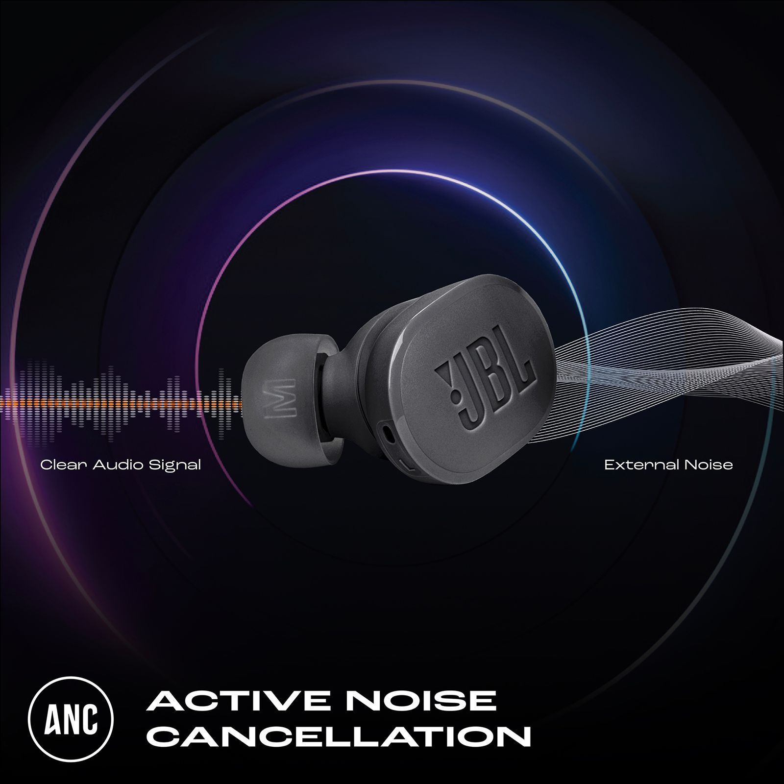 JBL Tune Buds JBLTBUDSBLK TWS Earbuds with Active Noise Cancellation (IP54 Water Resistance, Pure Bass Sound, Black)_14