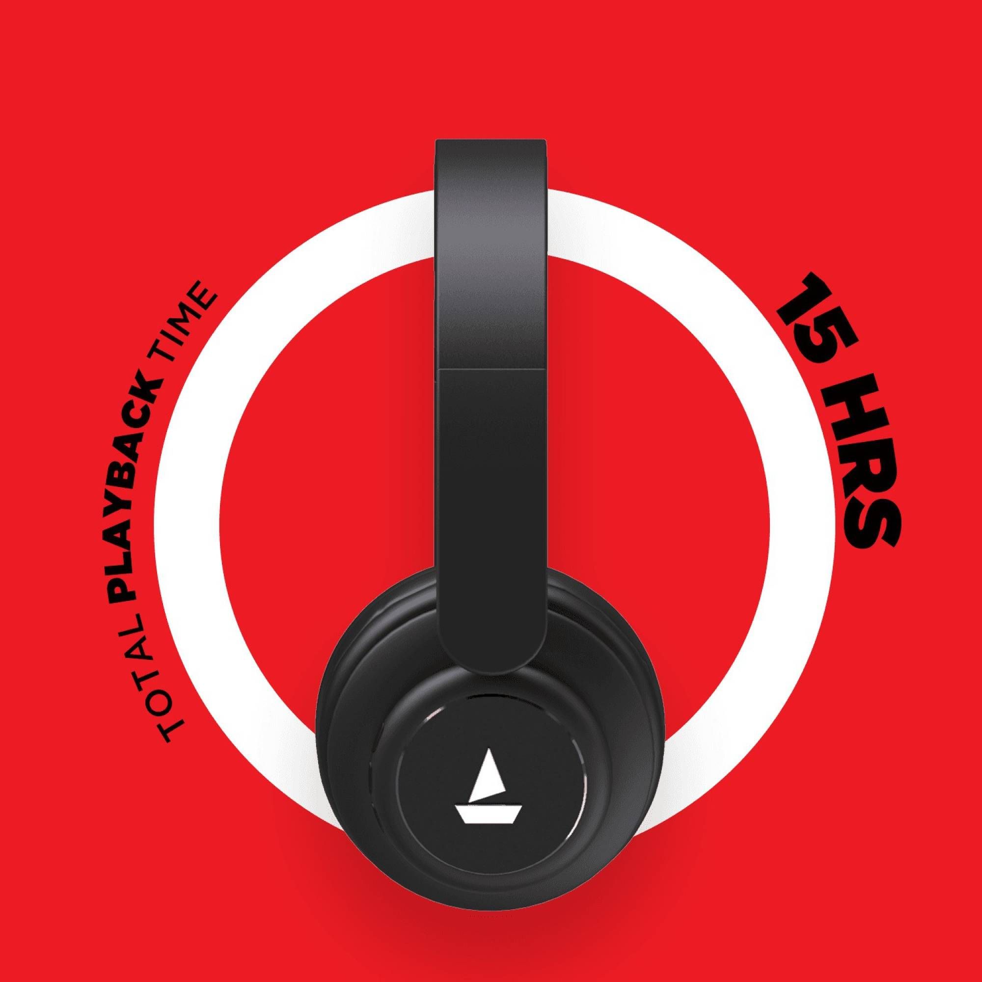 boAt Rockerz 450 Bluetooth Headphone with Mic (Dual Connectivity, On Ear, Luscious Black) boAt Rockerz 450 Bluetooth Headphone with Mic (Dual Connectivity, On Ear, Luscious Black)_6