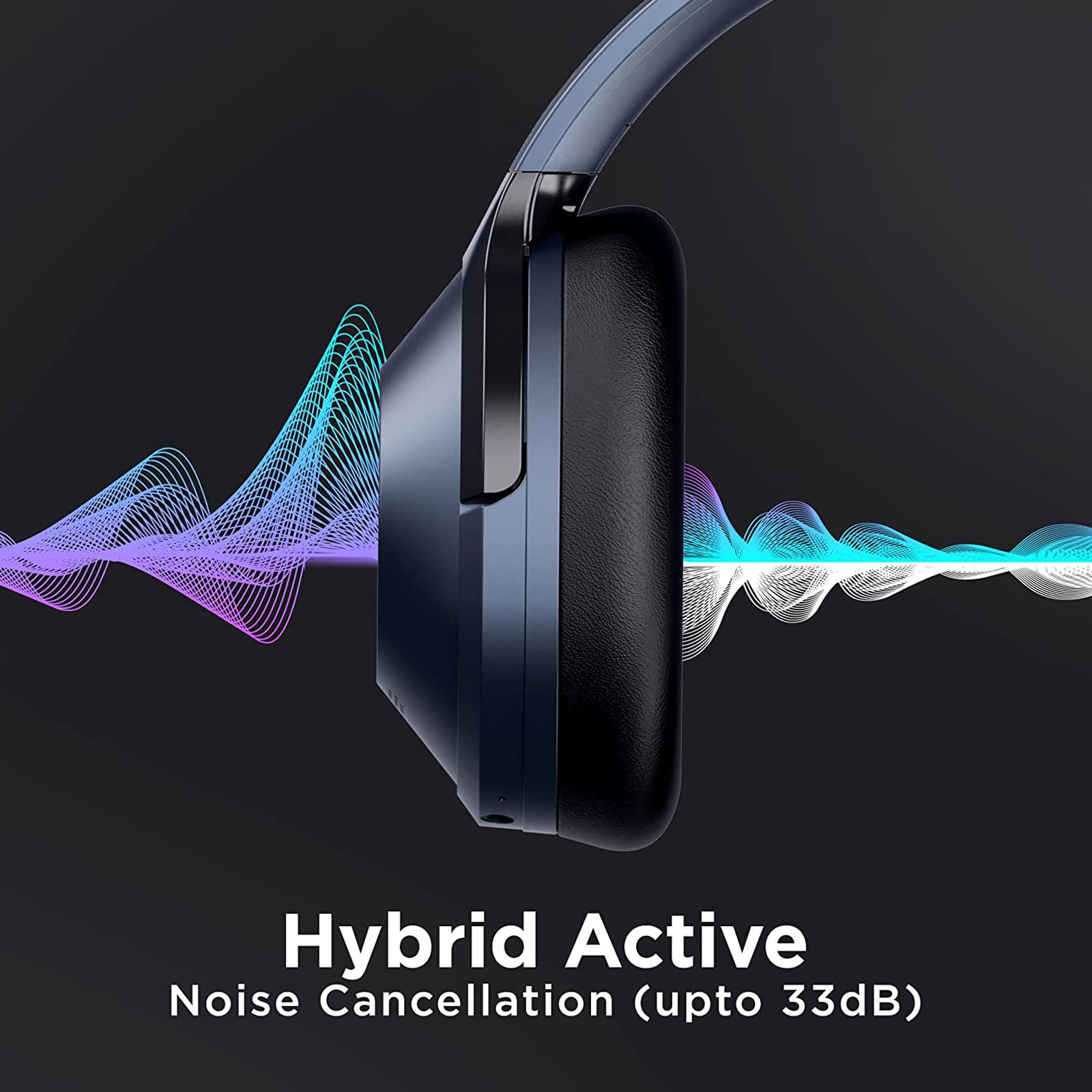 boAt Nirvanaa 751 ANC Bluetooth Headphone with Mic (Google Assistant Enabled, Over Ear, Bold Blue) boAt Nirvanaa 751 ANC Bluetooth Headphone with Mic (Google Assistant Enabled, Over Ear, Bold Blue)_7