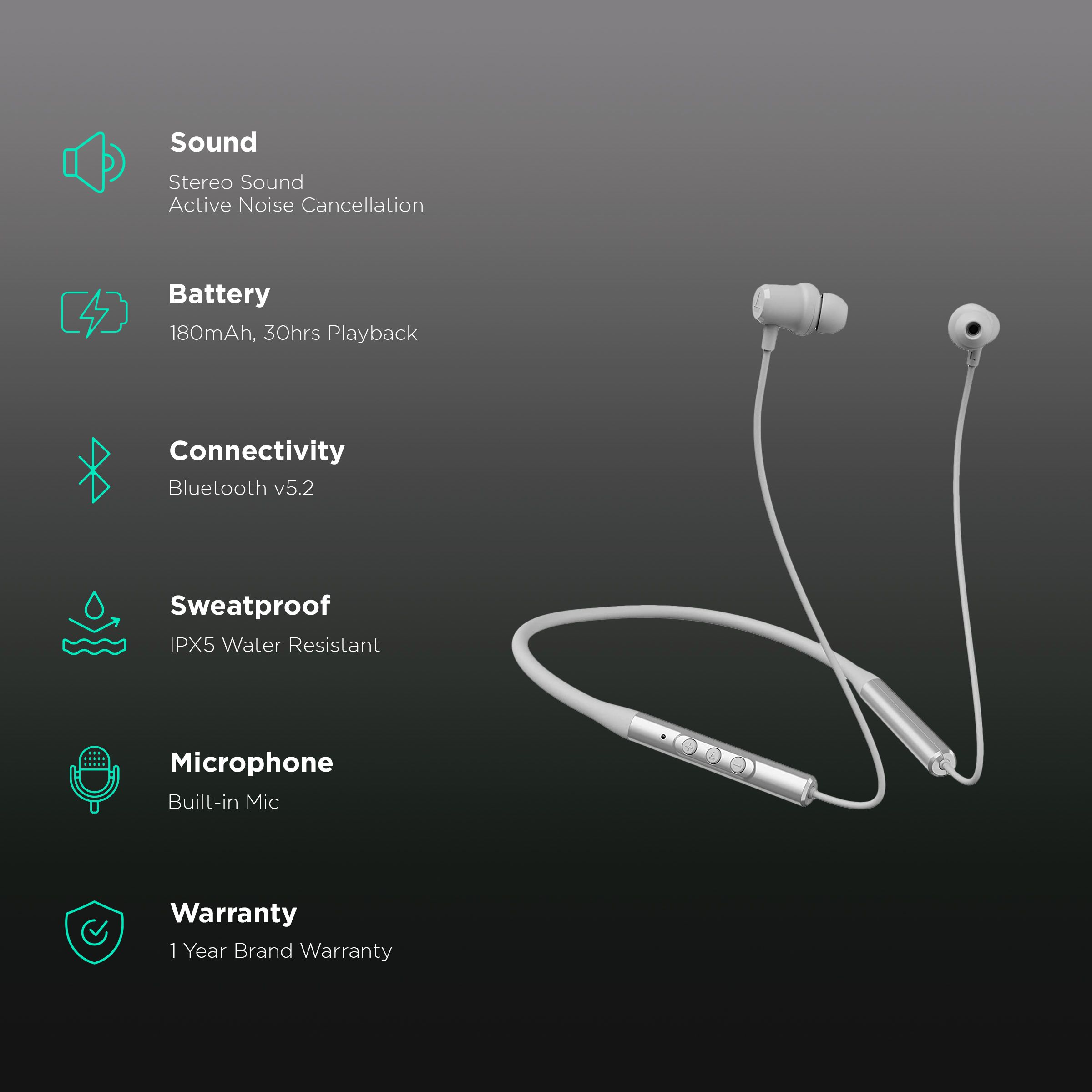boAt Nirvana 525ANC Neckband with Active Noise Cancellation (IPX5 Water Resistant, Dual Pairing, Cosmic Grey)_2