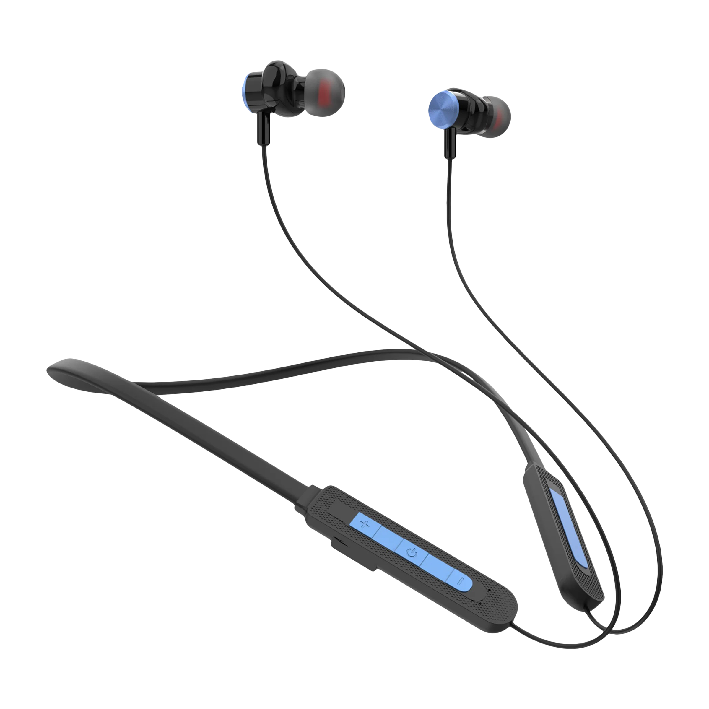 GIZmore Melody MN218 Neckband (IPX4 Water Resistant, Quick Charging Technology, Blue)_1