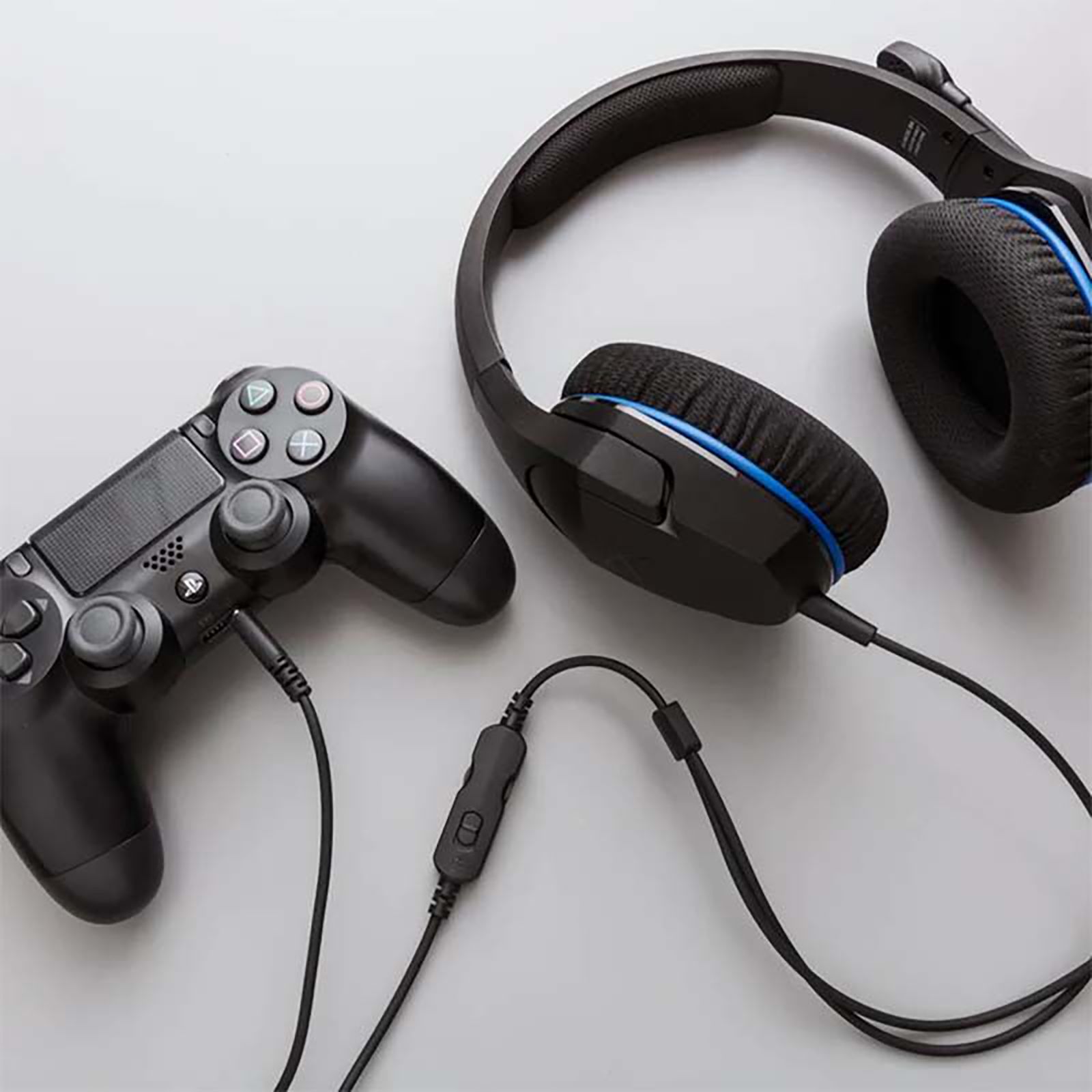 HyperX Cloud Stinger Core 4P5J8AA Wired Gaming Headset (40mm Drivers, Over Ear, Black and Blue)_7