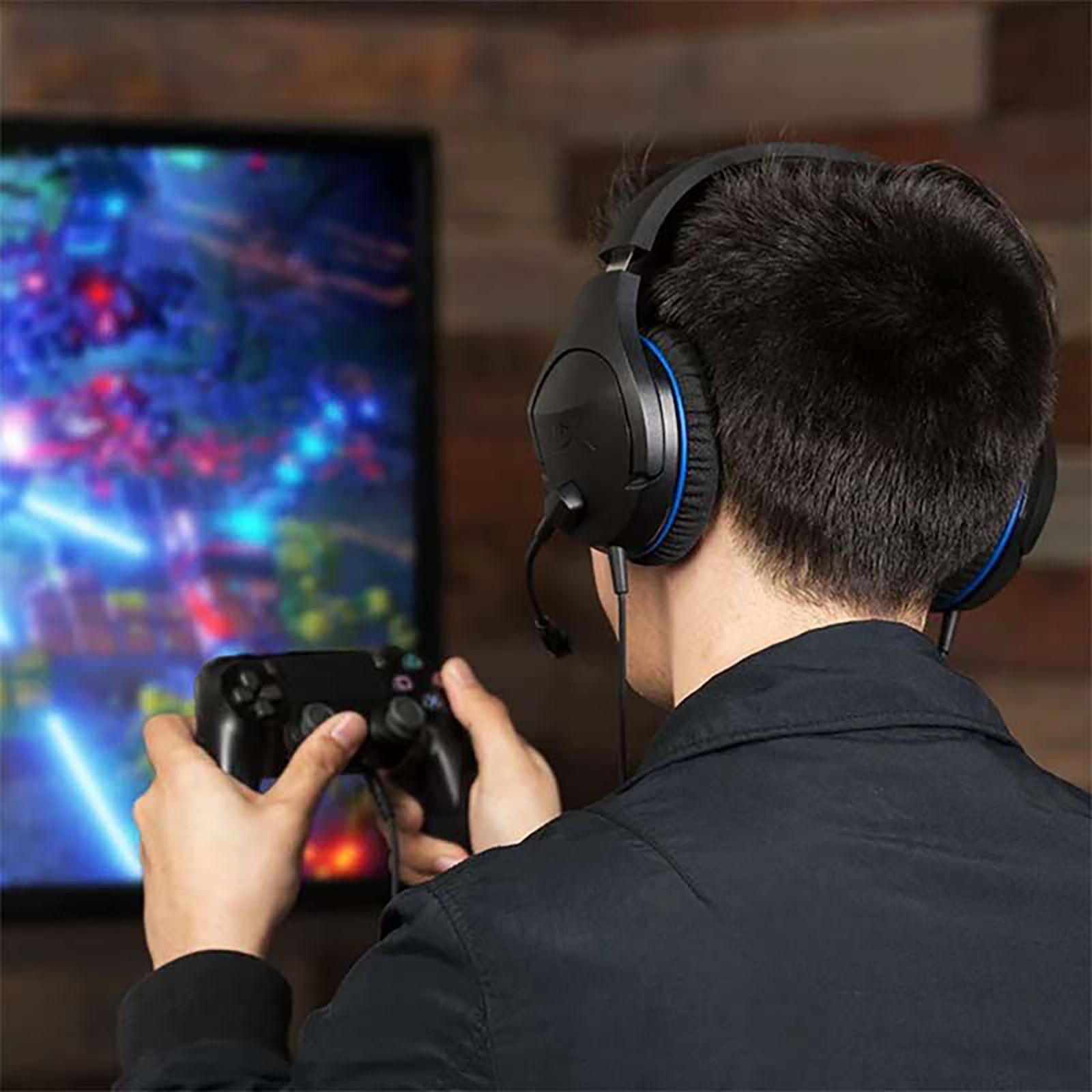 HyperX Cloud Stinger Core 4P5J8AA Wired Gaming Headset (40mm Drivers, Over Ear, Black and Blue)_8