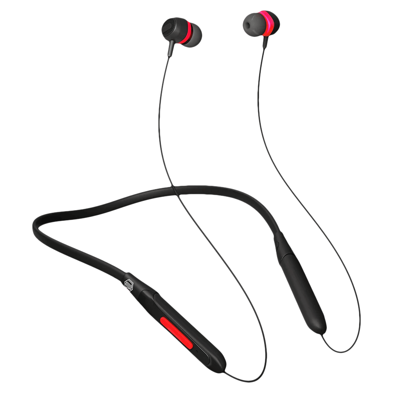 Nu Republic Jive J2 Neckband with Passive Noise Isolation ( X-Bass Technology, Red) Nu Republic Jive J2 Neckband with Passive Noise Isolation ( X-Bass Technology, Red)_1