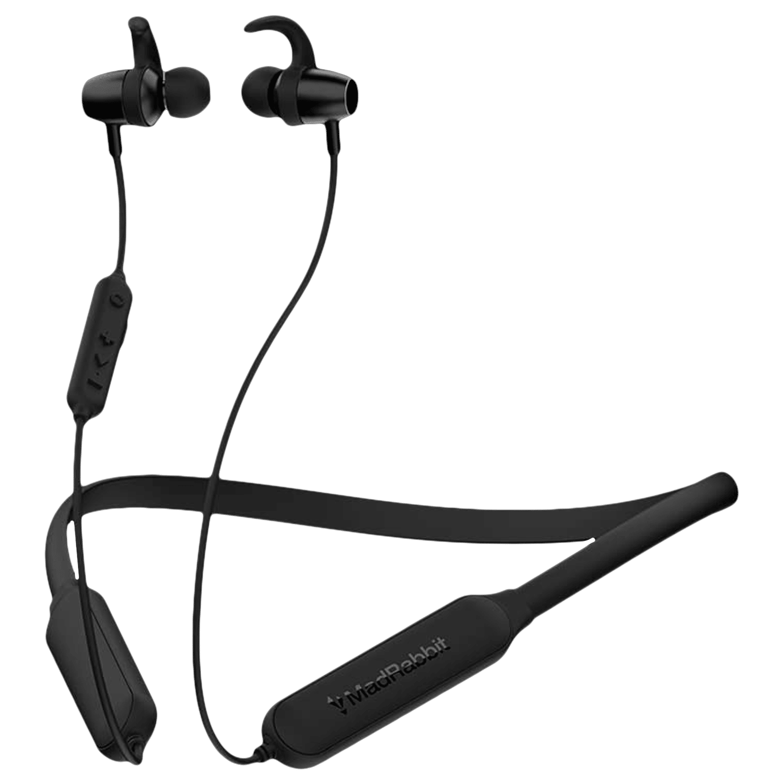 MadRabbit Trip Pro Neckband with Environmental Noise Cancellation (IPX5 Water Resistant, Magnetic Hall Sensor, Black)_1