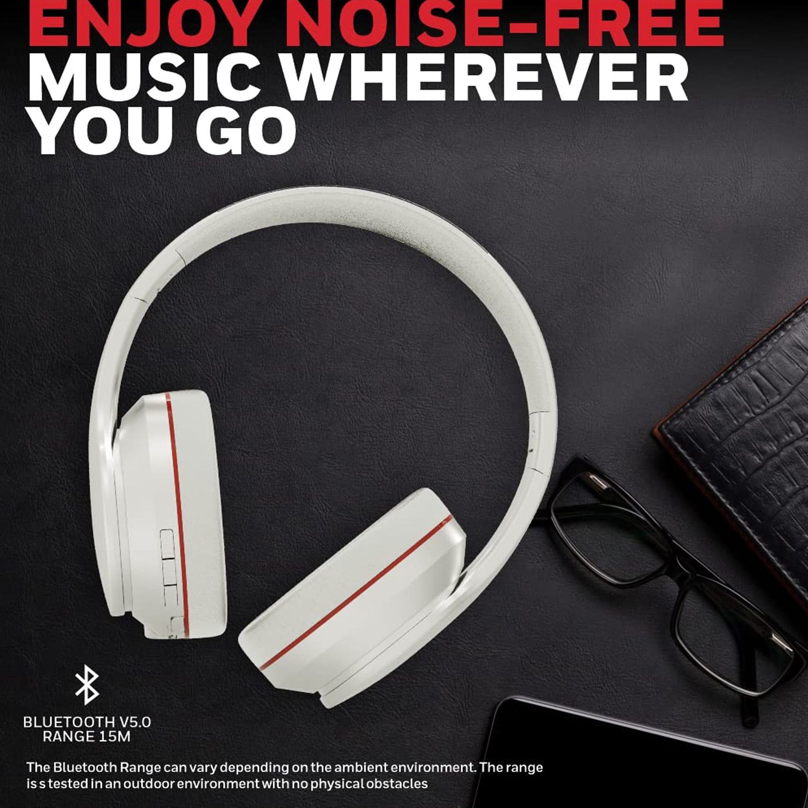 Honeywell Trueno U10 Bluetooth Headset with Mic (Upto 20 Hours Playback, Over Ear, Silver) Honeywell Trueno U10 Bluetooth Headset with Mic (Upto 20 Hours Playback, Over Ear, Silver)_7