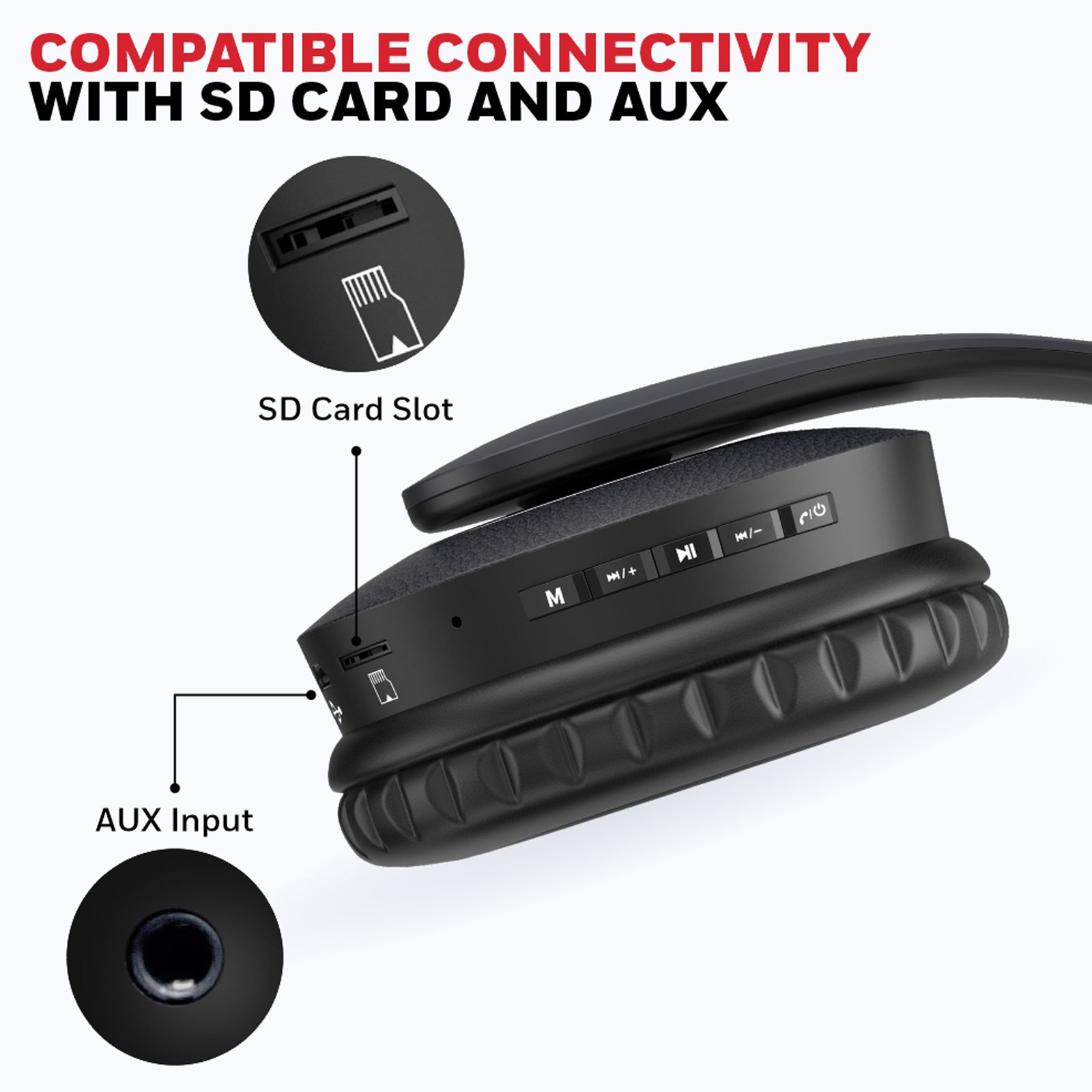 Honeywell Suono P20 Bluetooth Headphone with Mic (Google Assistant Enabled, Over Ear, Cool Grey) Honeywell Suono P20 Bluetooth Headphone with Mic (Google Assistant Enabled, Over Ear, Cool Grey)_6