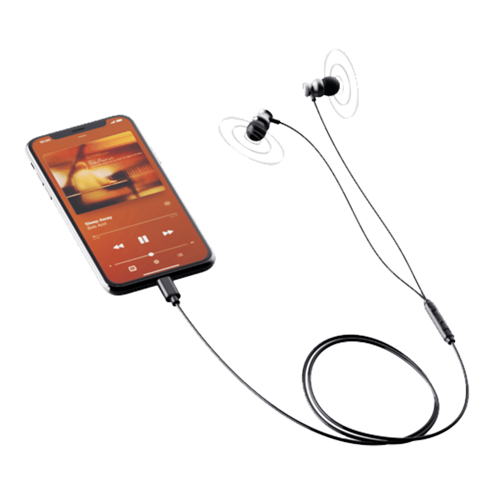 ambrane Beatz T01 Wired Earphone with Mic (In Ear, Black) ambrane Beatz T01 Wired Earphone with Mic (In Ear, Black)_6