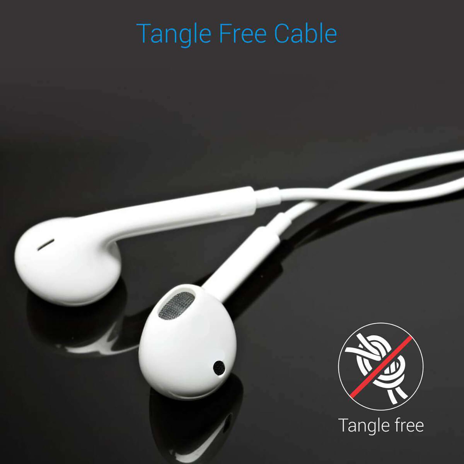 PORTRONICS Conch Beta Wired Earphone with Mic (In Ear, White)_9