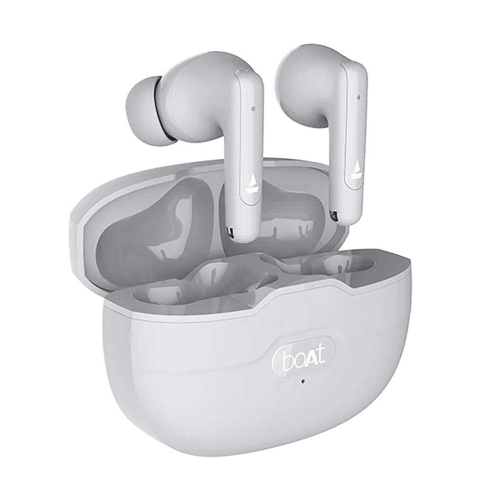boAt Airdopes Unity TWS Earbuds with Active Noise Cancellation (IPX5 Sweat & Water Resistant, Insta Wake N’ Pair Technology, Grey) boAt Airdopes Unity TWS Earbuds with Active Noise Cancellation (IPX5 Sweat & Water Resistant, Insta Wake N’ Pair Technology, Grey)_1