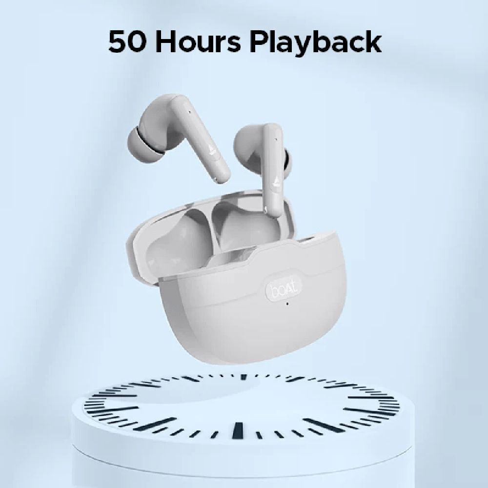 boAt Airdopes Unity TWS Earbuds with Active Noise Cancellation (IPX5 Sweat & Water Resistant, Insta Wake N’ Pair Technology, Grey) boAt Airdopes Unity TWS Earbuds with Active Noise Cancellation (IPX5 Sweat & Water Resistant, Insta Wake N’ Pair Technology, Grey)_5