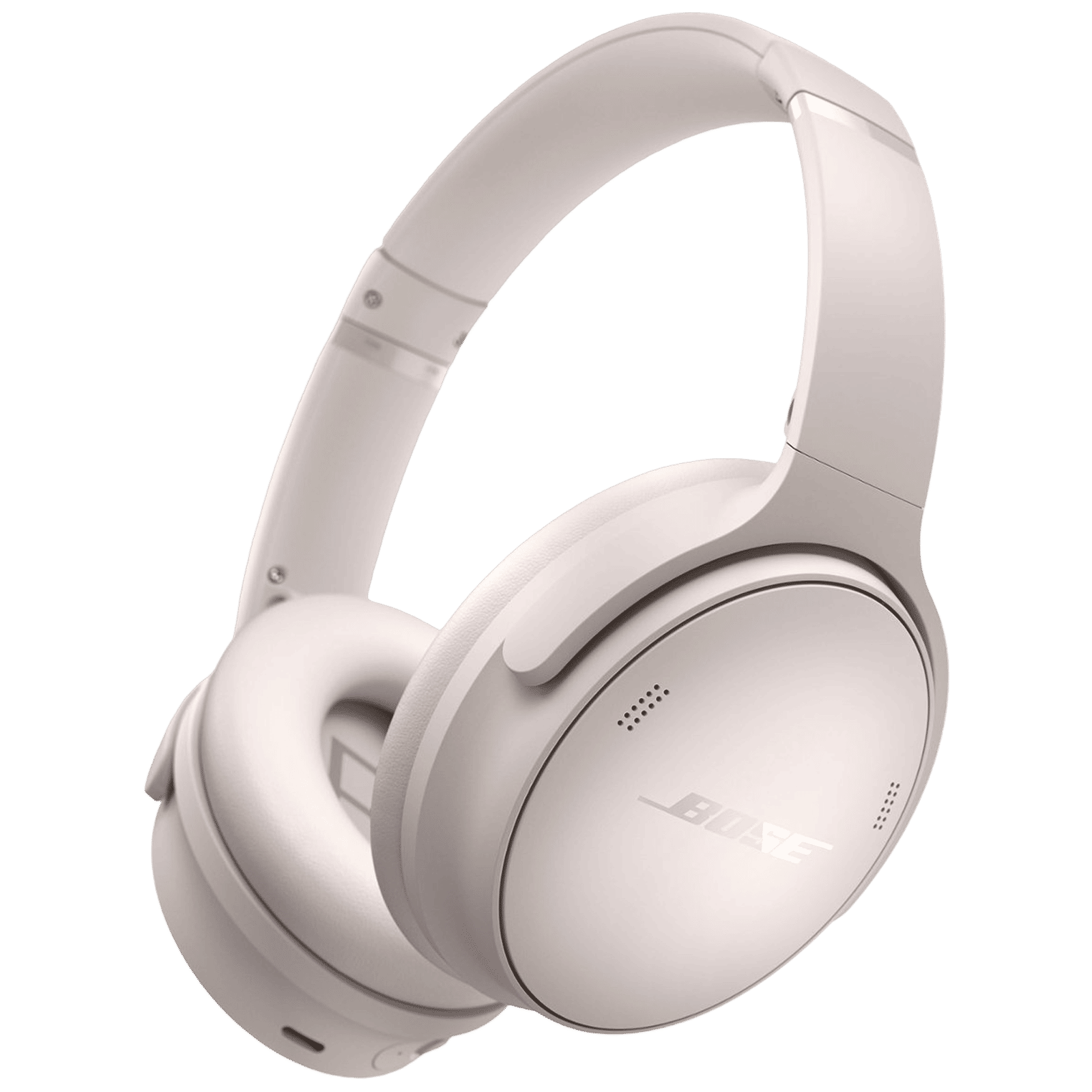 BOSE QuietComfort Bluetooth Headphone with Mic (Upto 24 Hours Playback, Over Ear, White Smoke)_1