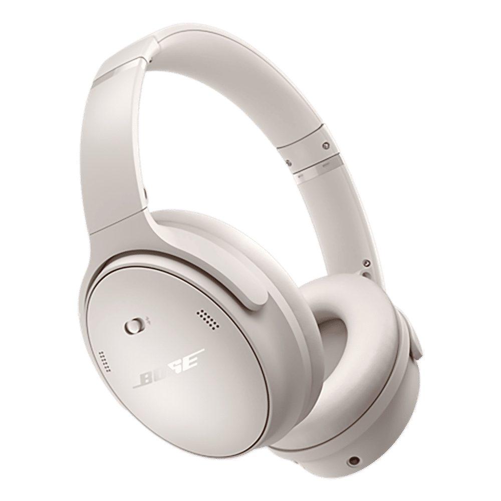 BOSE QuietComfort Bluetooth Headphone with Mic (Upto 24 Hours Playback, Over Ear, White Smoke)_8