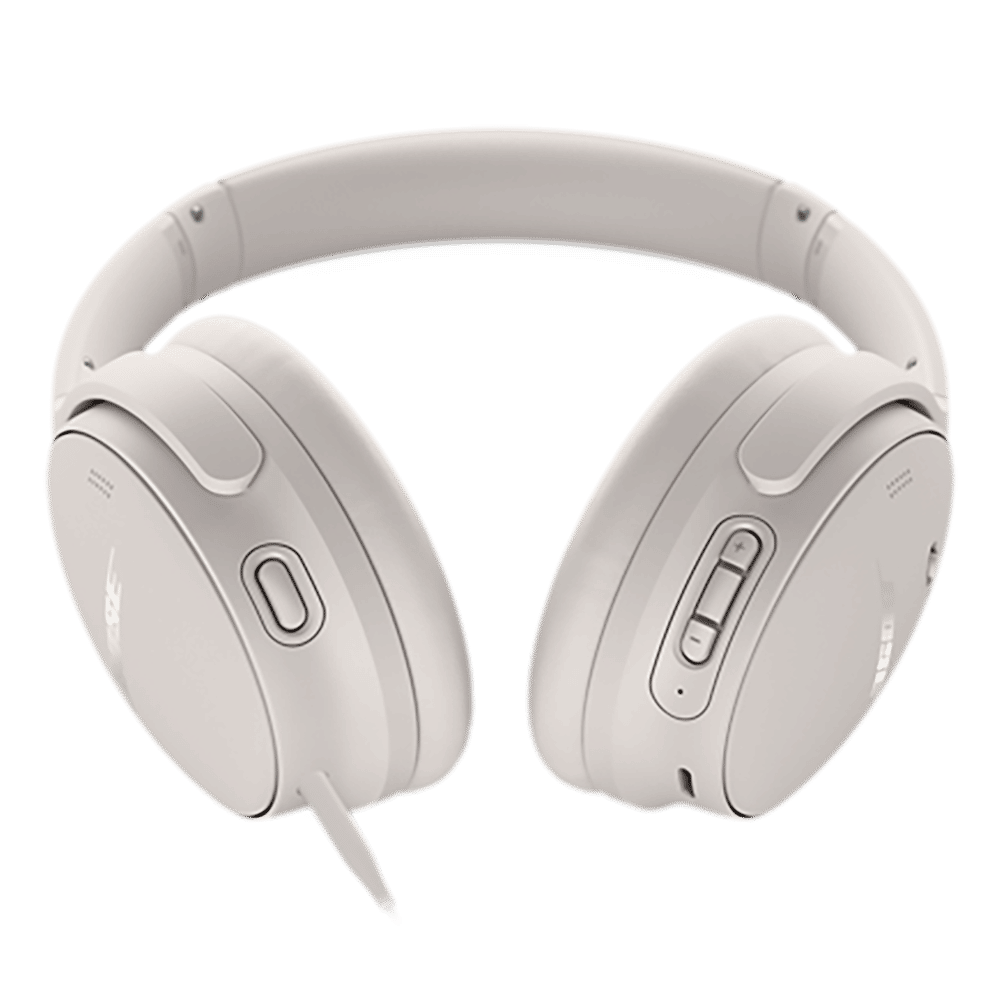 BOSE QuietComfort Bluetooth Headphone with Mic (Upto 24 Hours Playback, Over Ear, White Smoke)_6