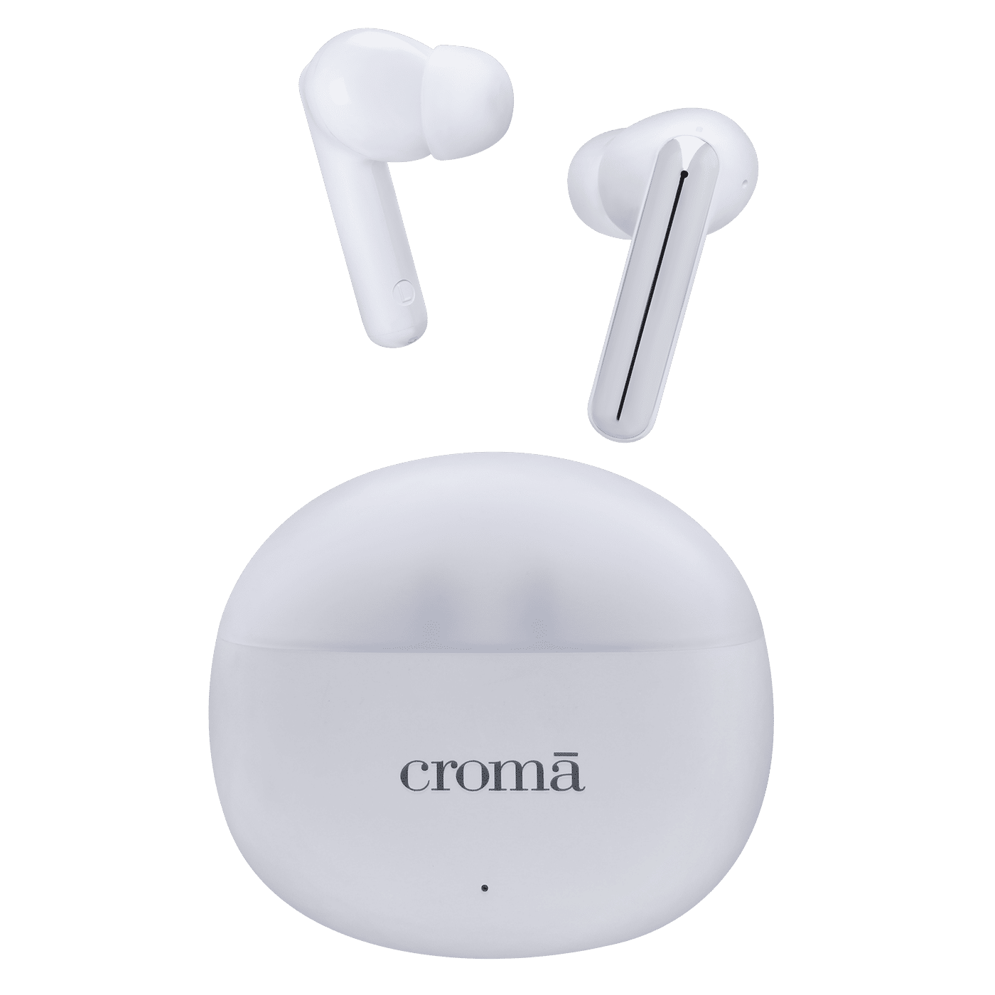 Croma TWS Earbuds with Environmental Noise Cancellation (IPX4 Water Resistant, Quad Mic, White) Croma TWS Earbuds with Environmental Noise Cancellation (IPX4 Water Resistant, Quad Mic, White)_7
