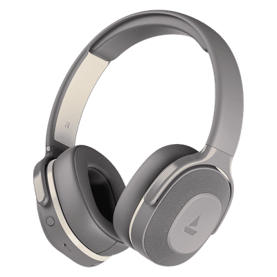 boAt Rockerz 413 Bluetooth Headphone with Mic (60 Hours Playback, Over Ear, Ash Grey)