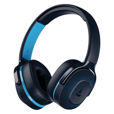 boAt Rockerz 413 Bluetooth Headphone with Mic (60 Hours Playback, Over Ear, Oceana Blue)