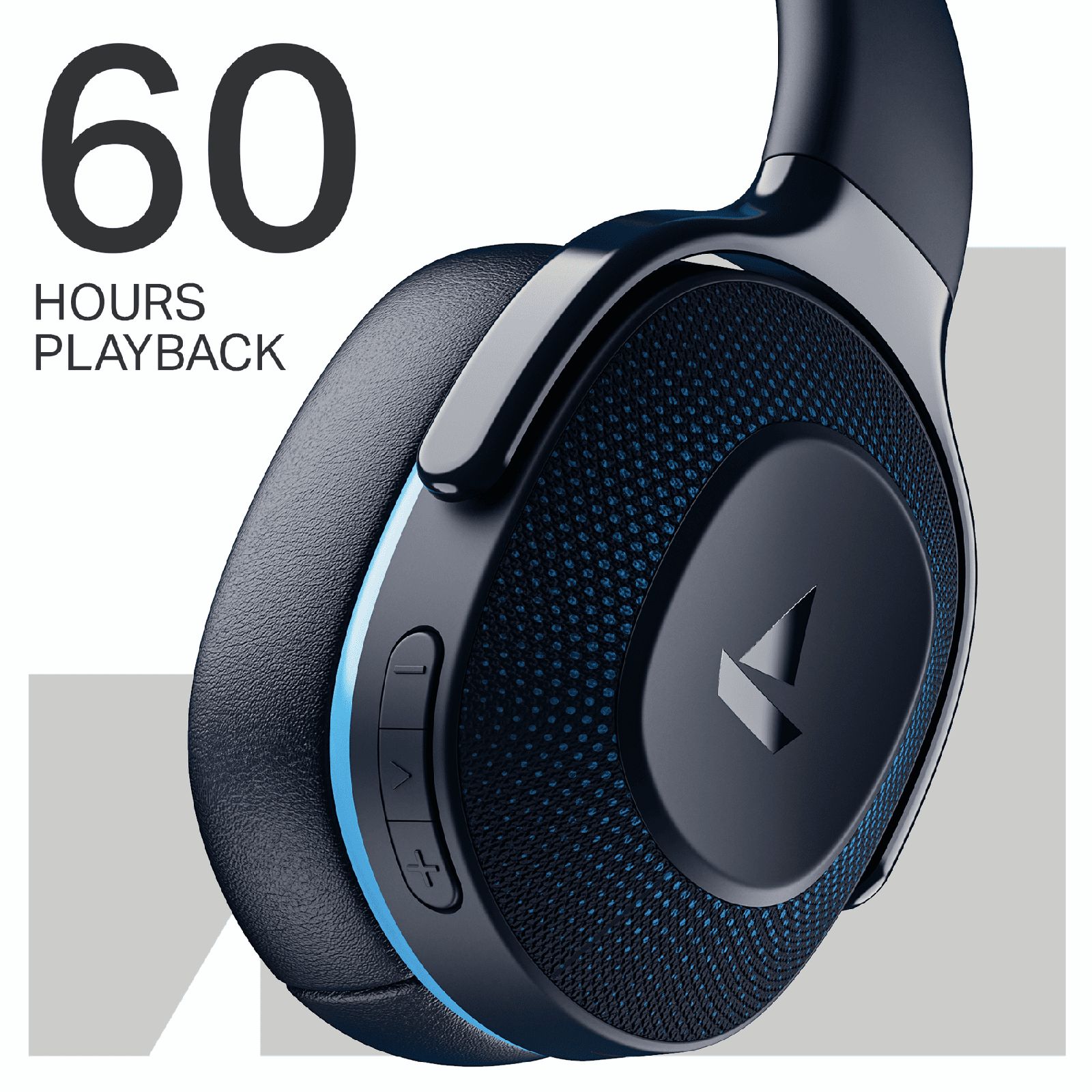 boAt Rockerz 413 Bluetooth Headphone with Mic (60 Hours Playback, Over Ear, Oceana Blue)_7