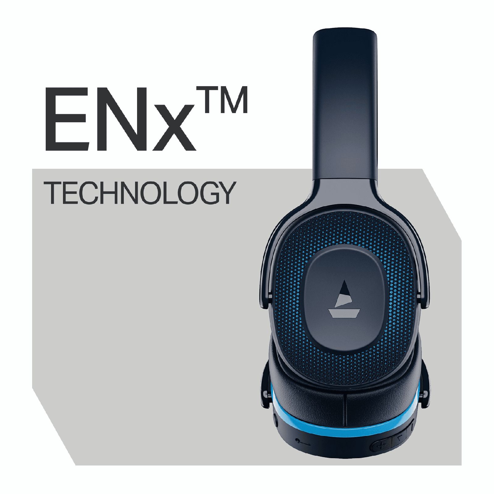 boAt Rockerz 413 Bluetooth Headphone with Mic (60 Hours Playback, Over Ear, Oceana Blue)_5