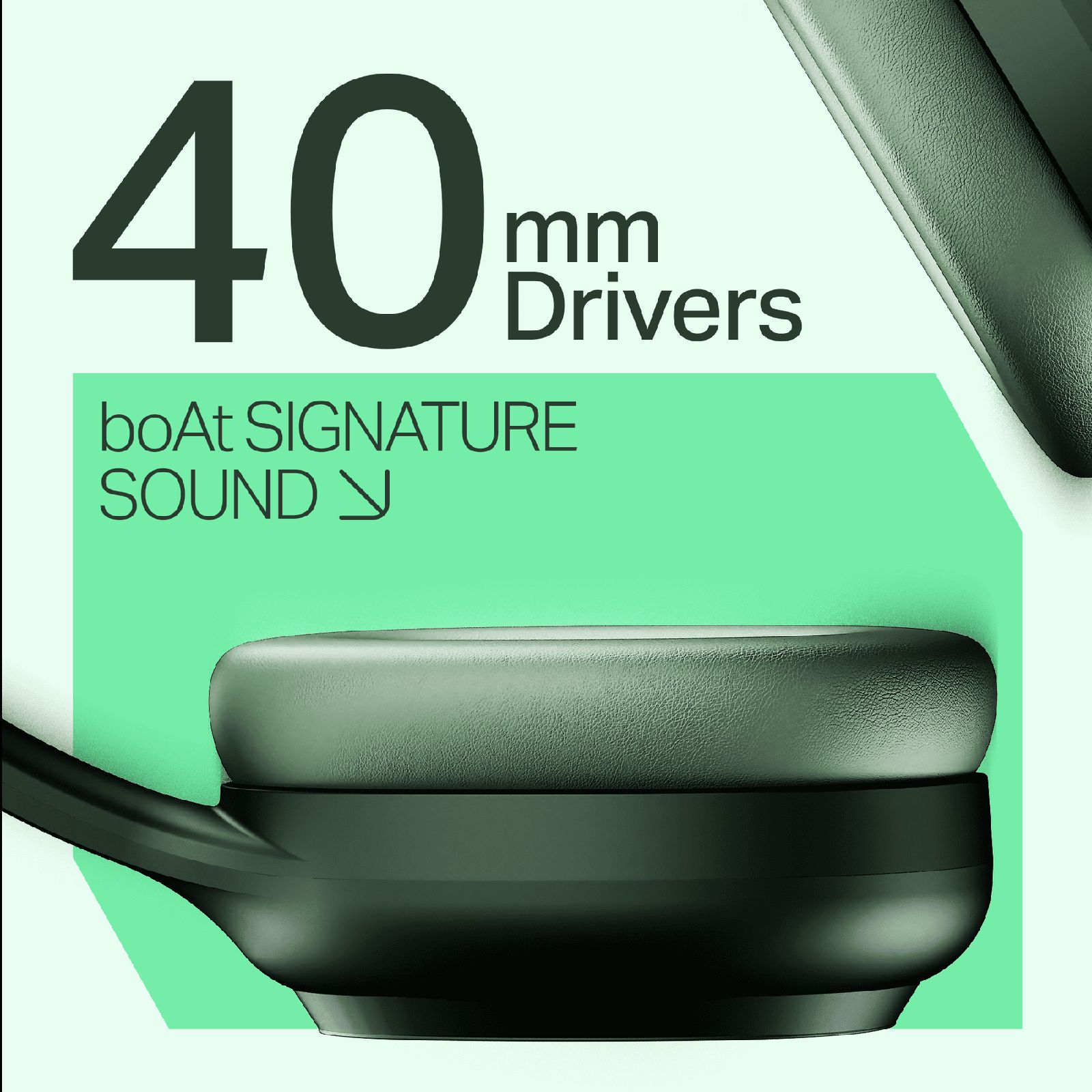 boAt Rockerz 421 Bluetooth Headphone with Mic (60 Hours Playback, Over Ear, Sage Green) boAt Rockerz 421 Bluetooth Headphone with Mic (60 Hours Playback, Over Ear, Sage Green)_7