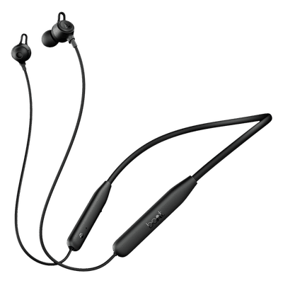 boAt Rockerz 200 Neckband with Environmental Noise Cancellation (IPX5 Water & Sweat Resistant, 60 Hours Playtime, Active Black)