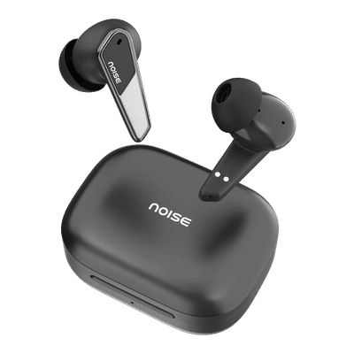 Noise Buds N1 Pro AUDHDPHNBUDSN1BLK TWS Earbuds with Active Noise Cancellation (IPX5 Water Resistant, Instacharge, Chrome Black)