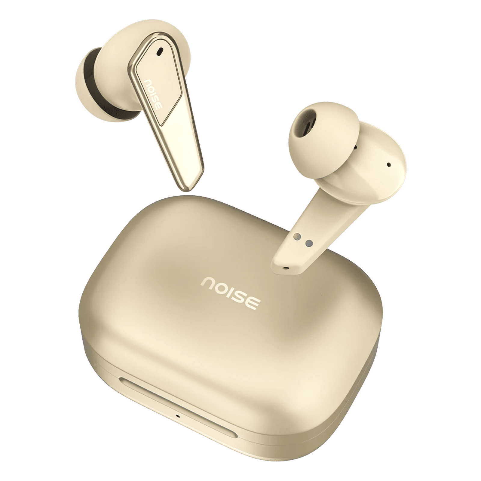 Noise Buds N1 Pro AUDHDPHNBUDN1BEIGE TWS Earbuds with Active Noise Cancellation (IPX5 Water Resistant, Instacharge, Chrome Beige) Noise Buds N1 Pro AUDHDPHNBUDN1BEIGE TWS Earbuds with Active Noise Cancellation (IPX5 Water Resistant, Instacharge, Chrome Beige)_1