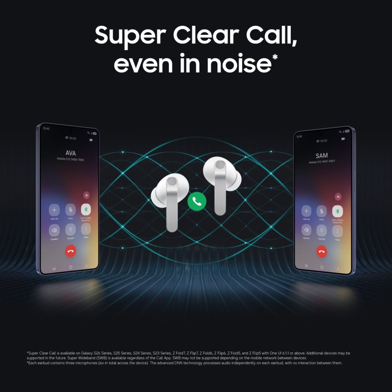 Samsung Galaxy Buds4 Pro SM-R640NZKA TWS Earbuds with Active Noise Cancellation (360 Audio with Head Tracking, Black) Samsung Galaxy Buds4 Pro SM-R640NZKA TWS Earbuds with Active Noise Cancellation (360 Audio with Head Tracking, Black)_14