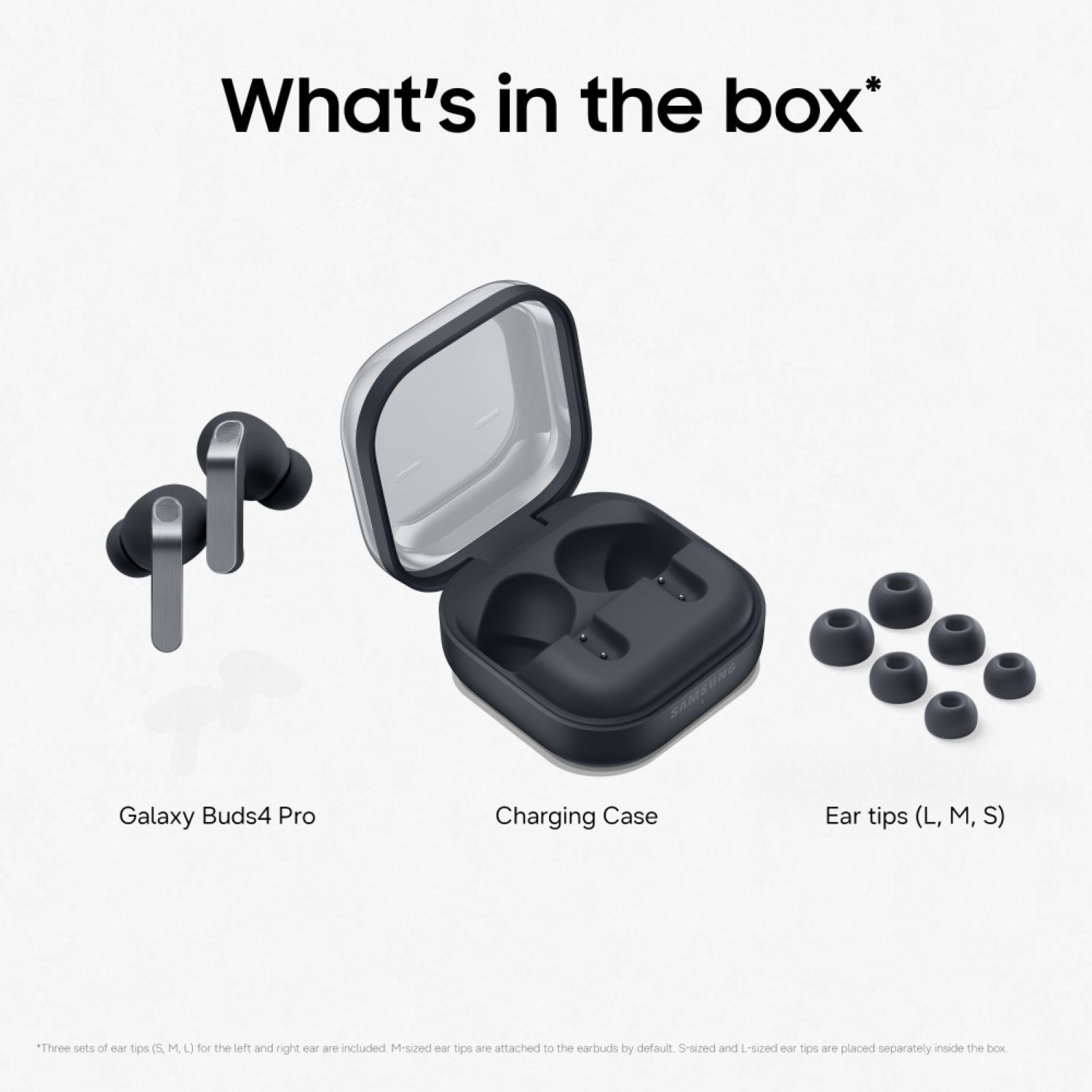 Samsung Galaxy Buds4 Pro SM-R640NZKA TWS Earbuds with Active Noise Cancellation (360 Audio with Head Tracking, Black) Samsung Galaxy Buds4 Pro SM-R640NZKA TWS Earbuds with Active Noise Cancellation (360 Audio with Head Tracking, Black)_17