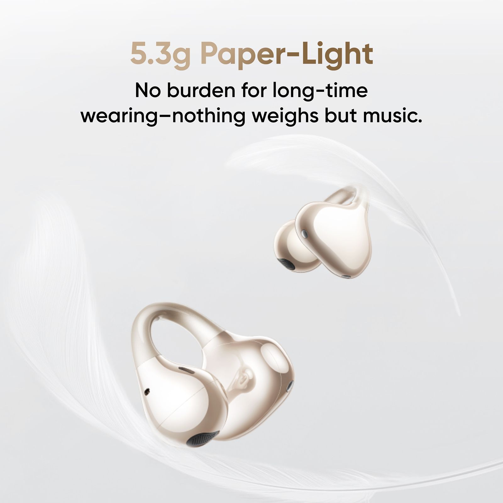 Realme Buds Clip RMA2418 TWS Earbuds with AI Environmental Noise Cancellation (IP55 Dust and Water Resistance, Smart Tap Control, Titanium Black)_6