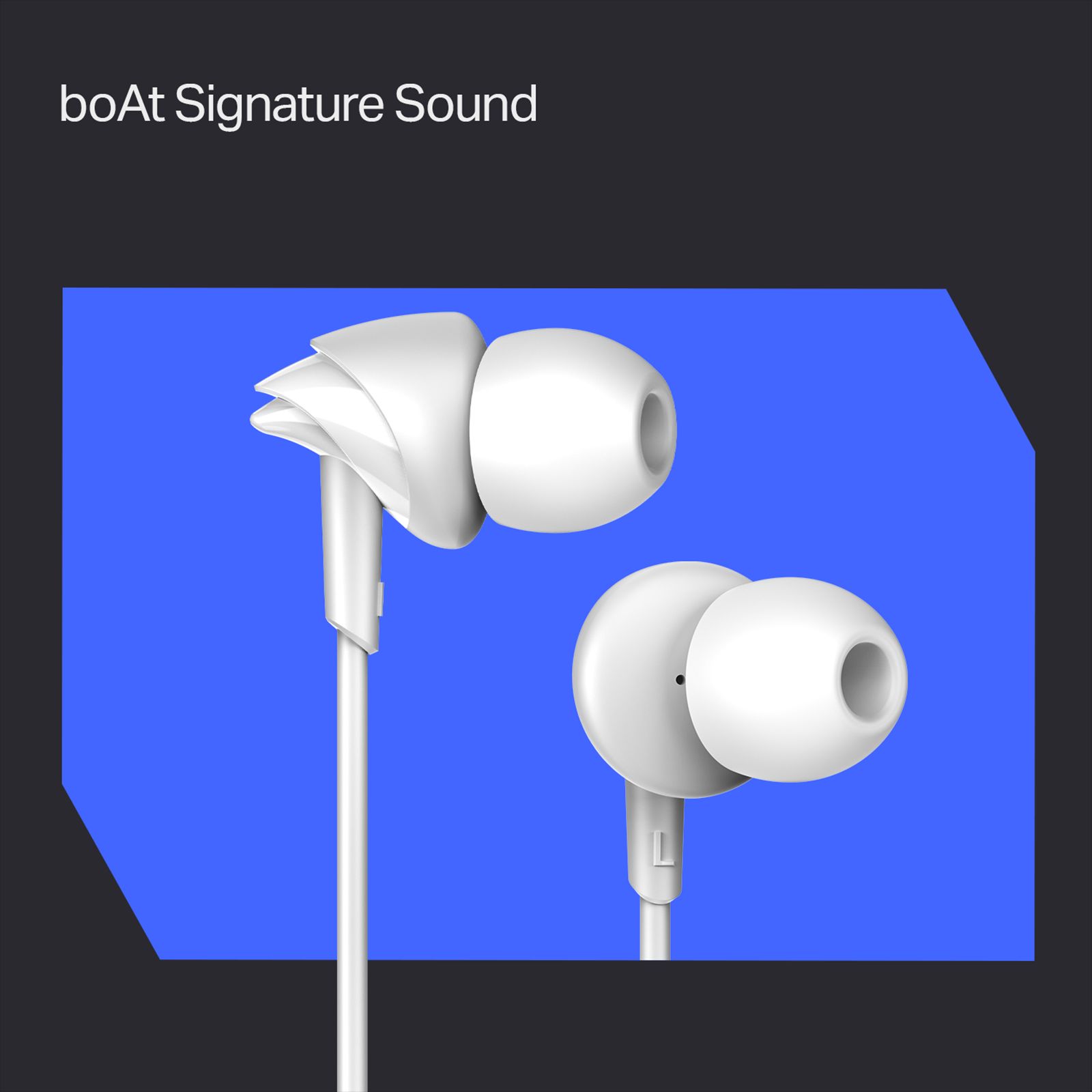 boAt BassHeads 212L Wired Earphone with Mic (3.5mm L-Shaped Connector, In Ear, Active White) boAt BassHeads 212L Wired Earphone with Mic (3.5mm L-Shaped Connector, In Ear, Active White)_3