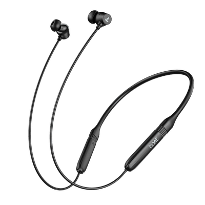 boAt Rockerz Zen PP0057 Neckband with Active Noise Cancellation (IPX5 Splash & Sweat Resistance, 40 Hours Total Playtime, Onyx Black)