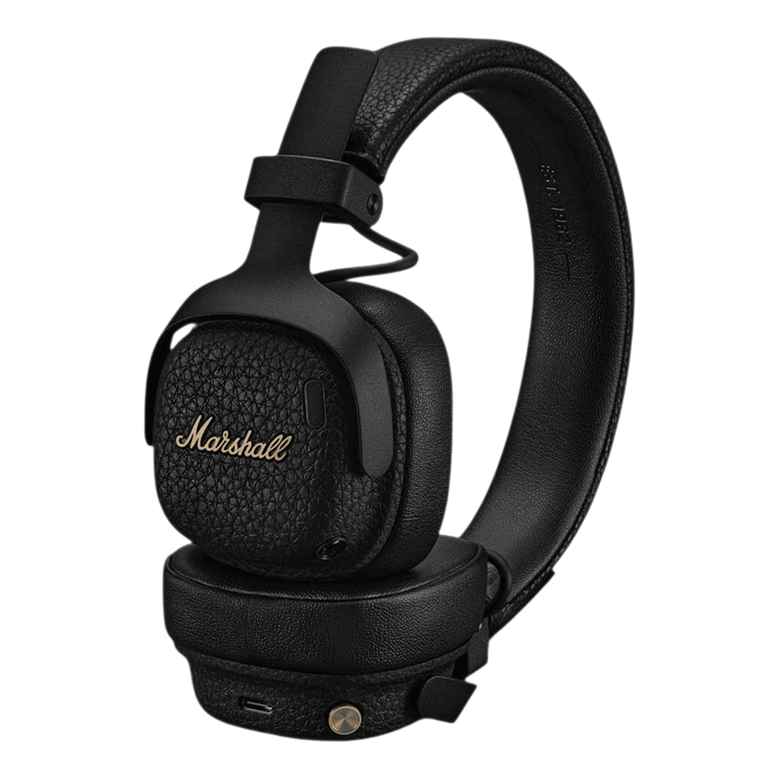 Marshall Milton MS-MILTON ANC Bluetooth Headphone with Mic(Surround Sound, On Ear, Black) Marshall Milton MS-MILTON ANC Bluetooth Headphone with Mic(Surround Sound, On Ear, Black)_1
