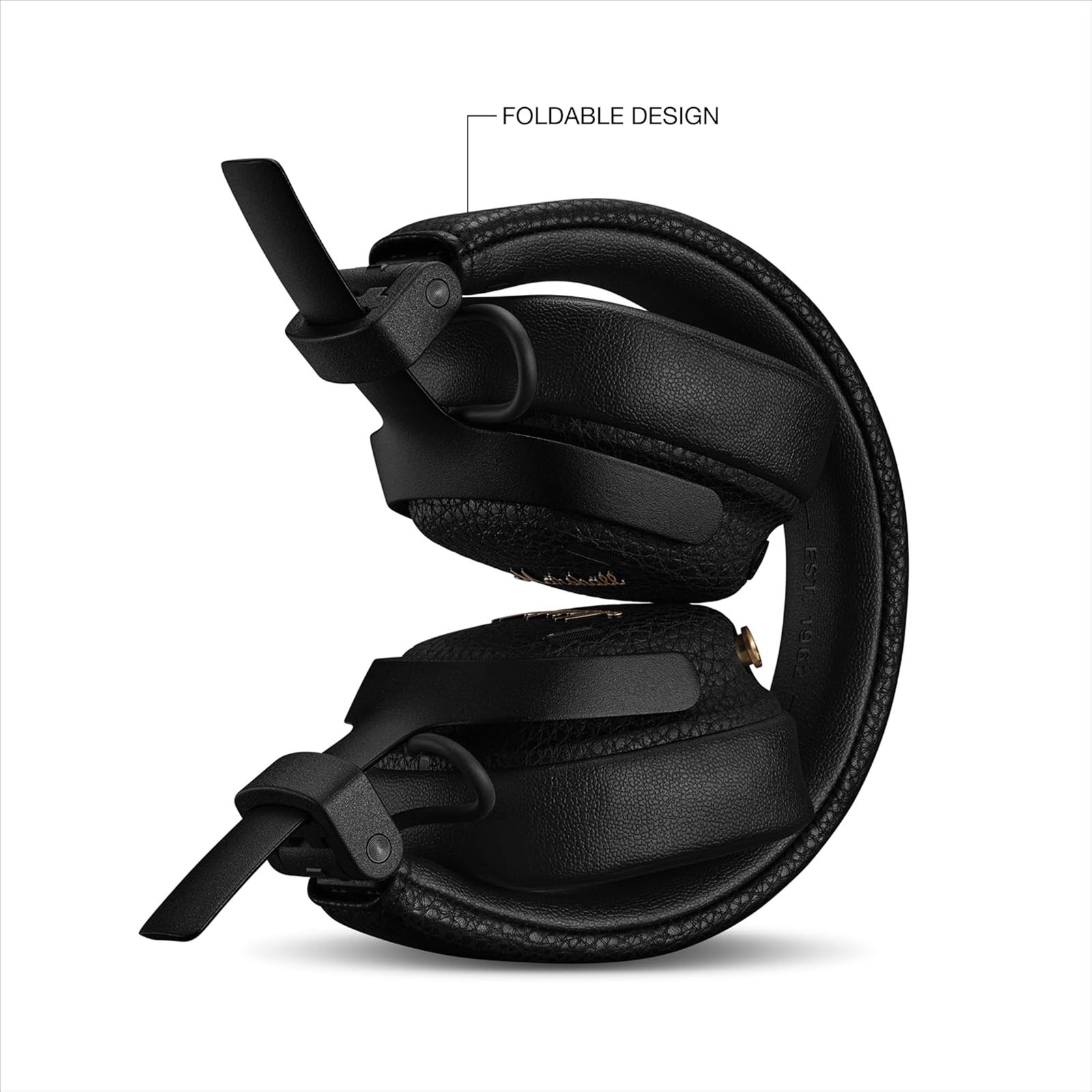 Marshall Milton MS-MILTON ANC Bluetooth Headphone with Mic(Surround Sound, On Ear, Black) Marshall Milton MS-MILTON ANC Bluetooth Headphone with Mic(Surround Sound, On Ear, Black)_2