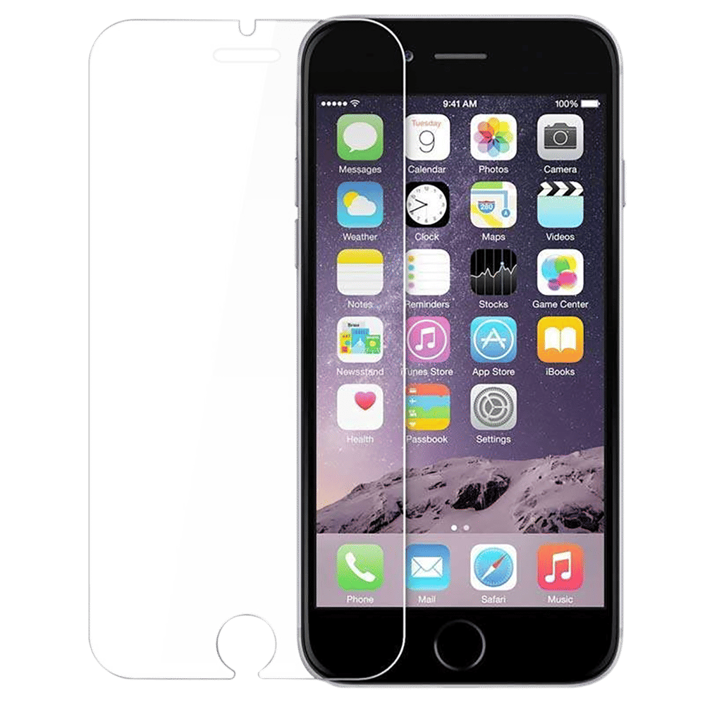 Brilyant Catz Tempered Glass Screen Protector for Apple iPhone 6 and 6S (Ultra Transparent Visibility)_1