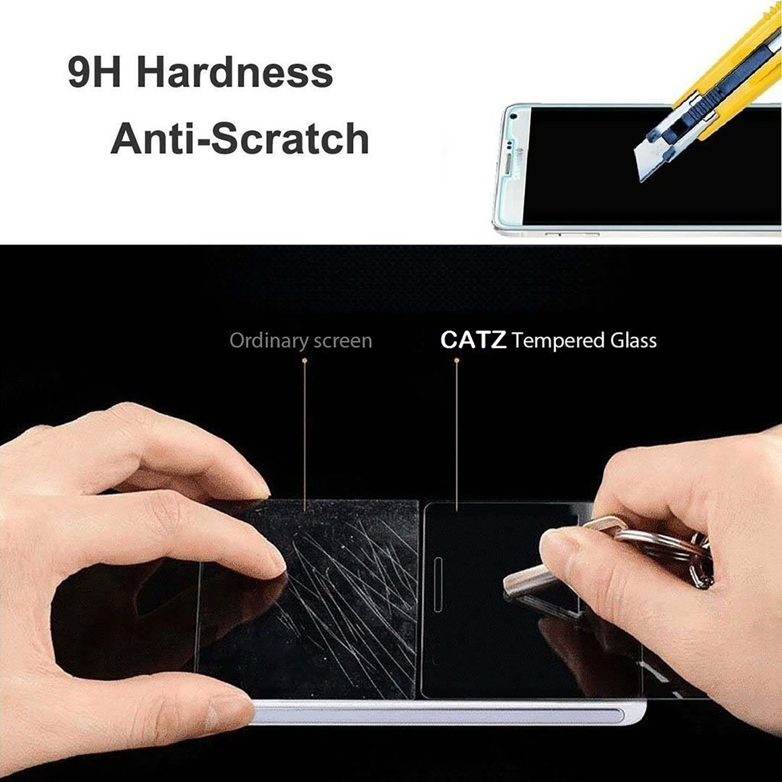 Brilyant Catz Tempered Glass Screen Protector for Apple iPhone 6 and 6S (Ultra Transparent Visibility)_8