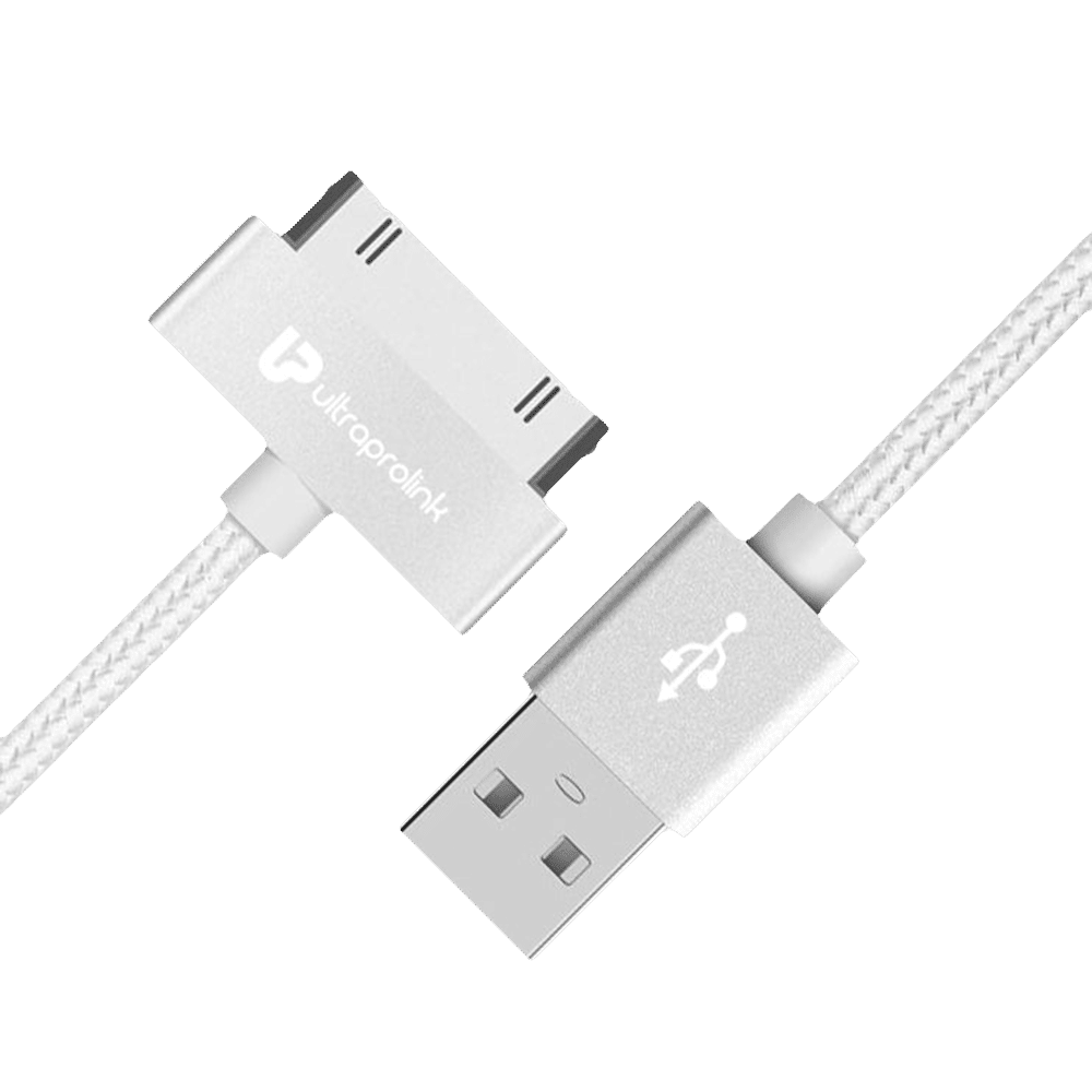 ultraprolink iDock Type A to 30 pin 4.95 Feet (1.5 M) Cable (Tangle-free Design, Silver) ultraprolink iDock Type A to 30 pin 4.95 Feet (1.5 M) Cable (Tangle-free Design, Silver)_10