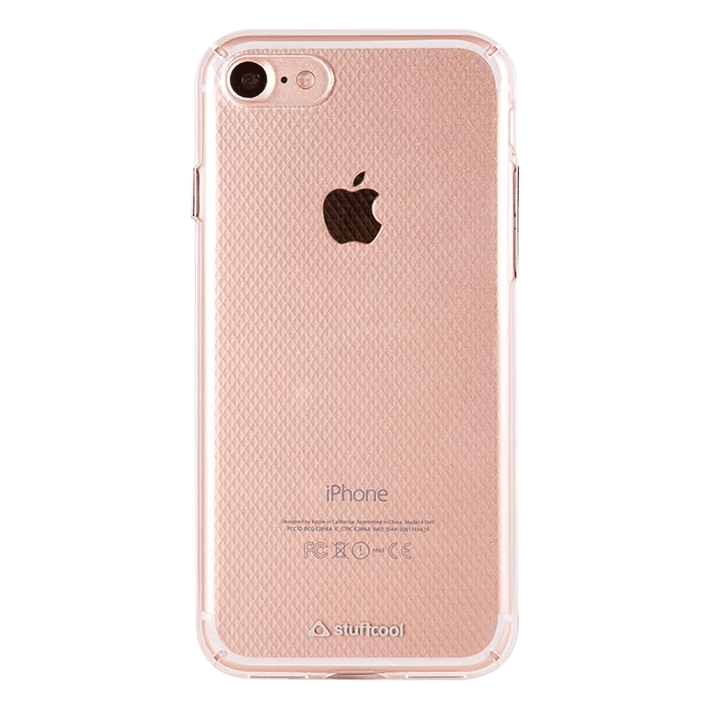 stuffcool Hard Back Cover for Apple iPhone 7 (Superior Slim Fit, Clear)_1