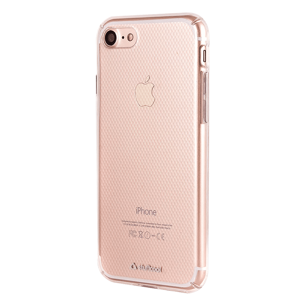 stuffcool Hard Back Cover for Apple iPhone 7 (Superior Slim Fit, Clear)_5